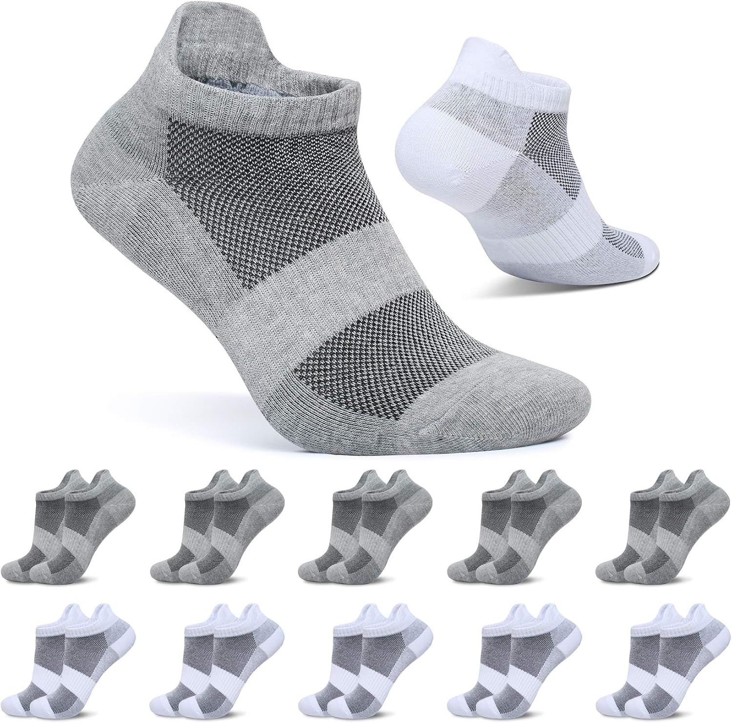 Thumbnail 6 de FALARY 10 Paar Sneaker Socken 35-50