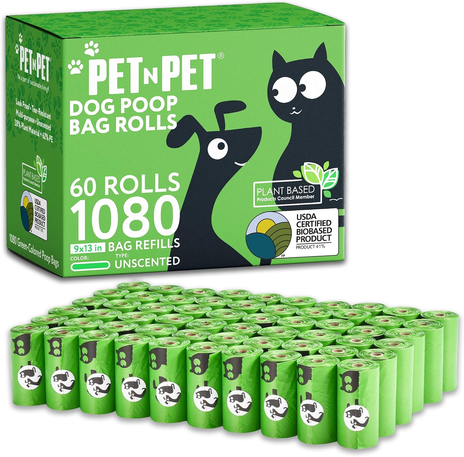 Thumbnail 6 de PET N PET 1080 Count 9x13 Dog Poop Bags