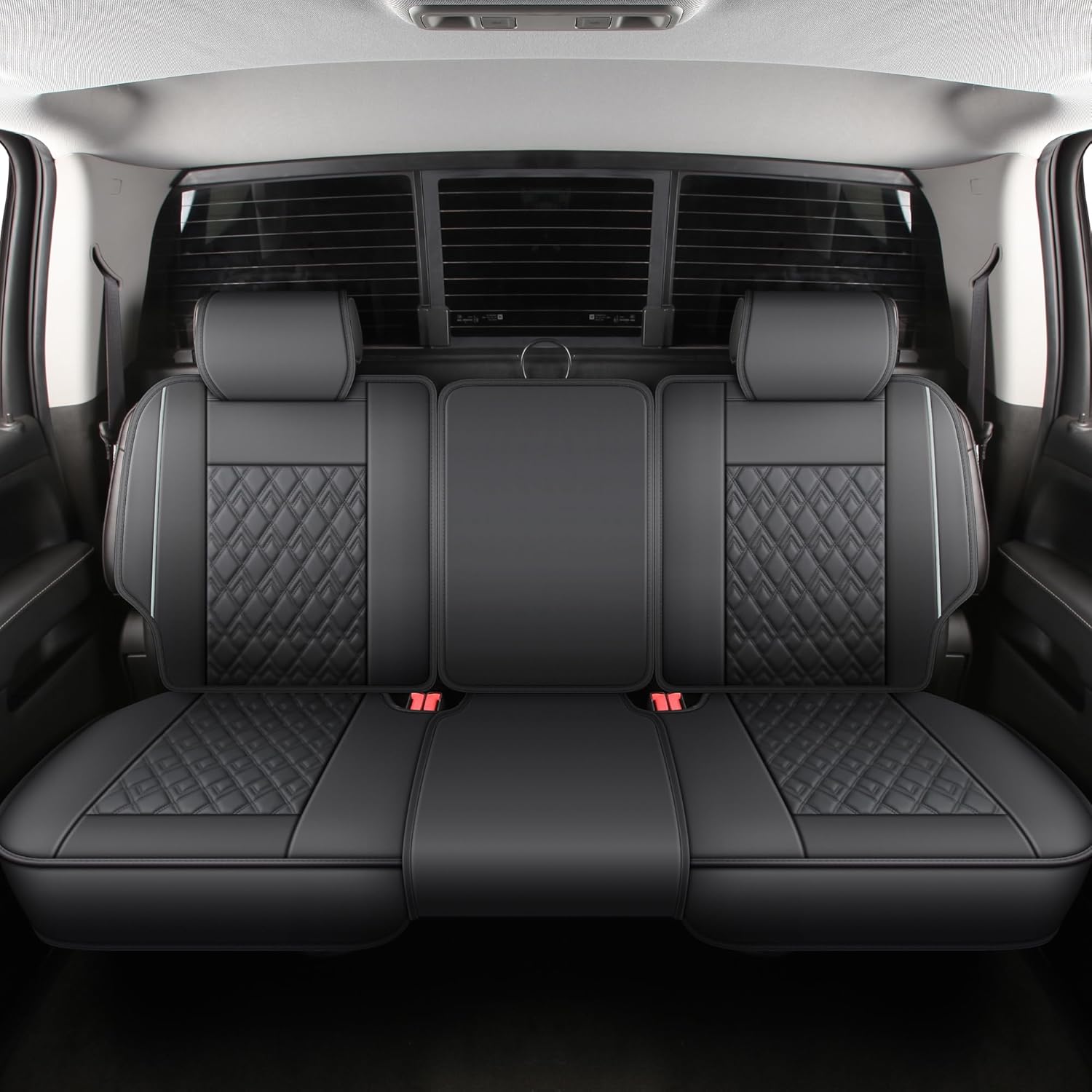 Thumbnail 3 de JOJOBAY Chevy Silverado Leather Seat Covers