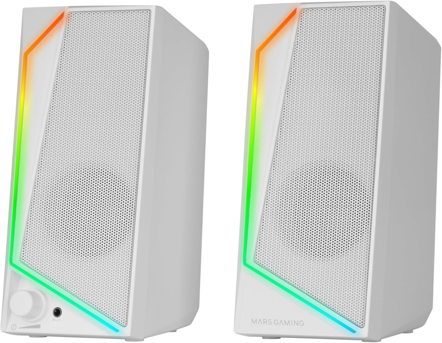 Thumbnail 5 de Mars Gaming MS72 : haut-parleurs gaming compacts 15W avec RGB Flow et connexion USB/Jack 3,5 mm