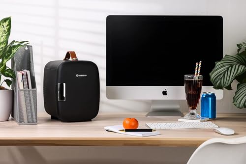 Detalle de Subcold Pro4 Mini Fridge 4L: Quiet, USB-Powered Compact Cooler for Bedroom or Desk