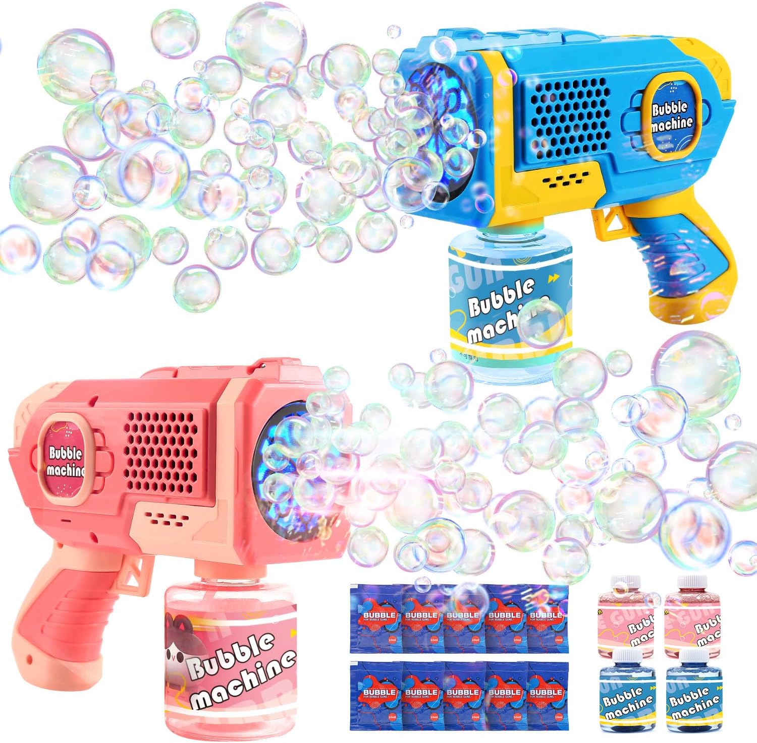 Detalle de EagleStone Bubble Gun Pack 2 — 4-Bottle Set