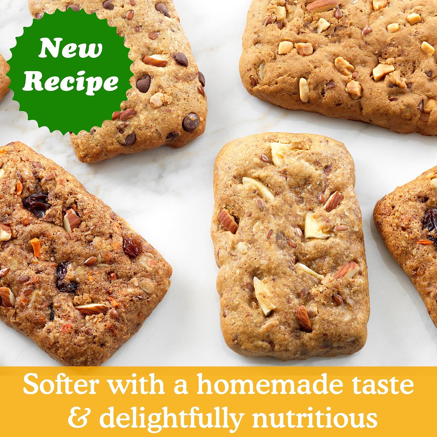 Detalle de Simple Mills Soft Baked Dark Chocolate Almond Flour Snack Bars, 5 Count