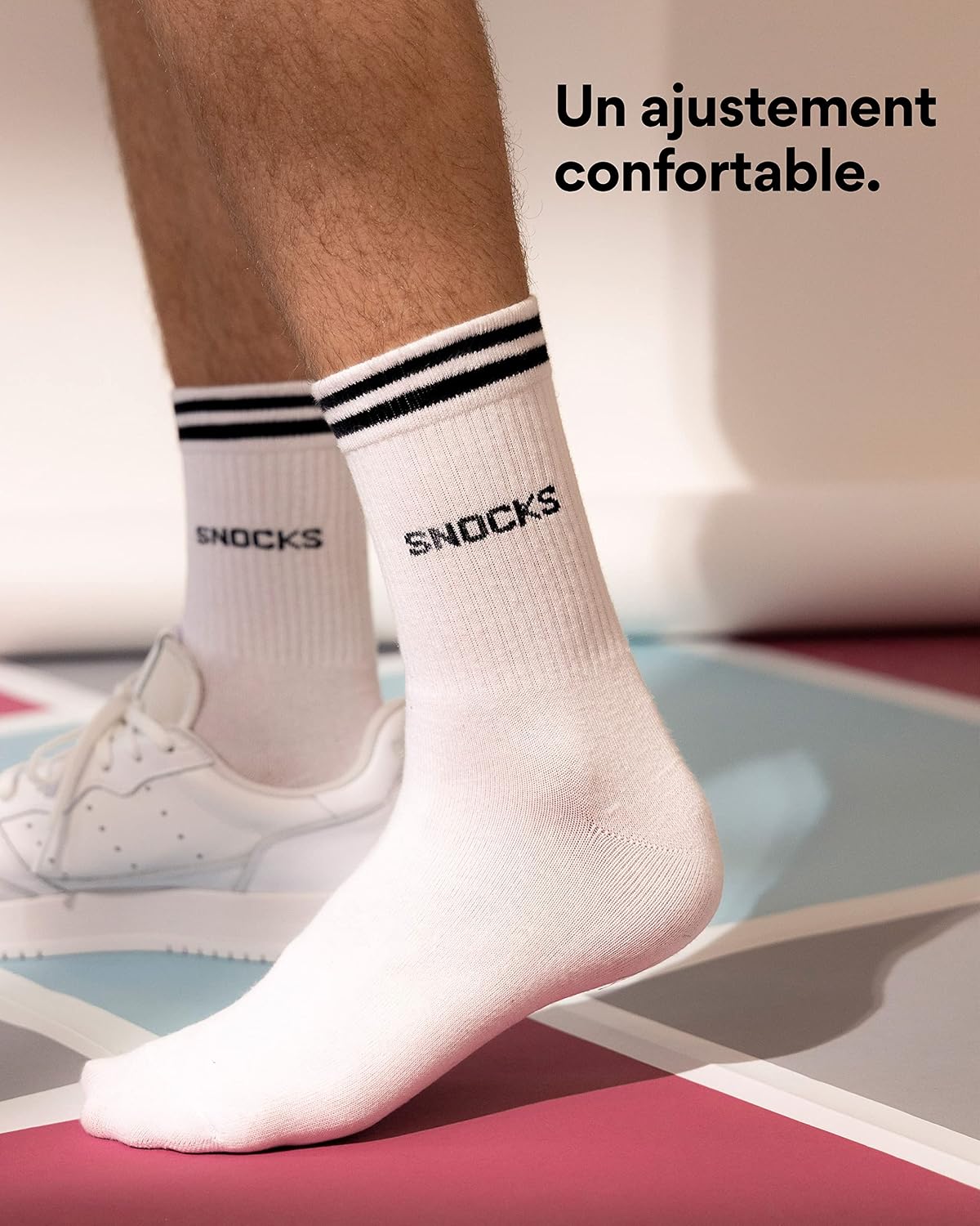 Detalle 2 de Snocks Chaussettes sport lot de 4