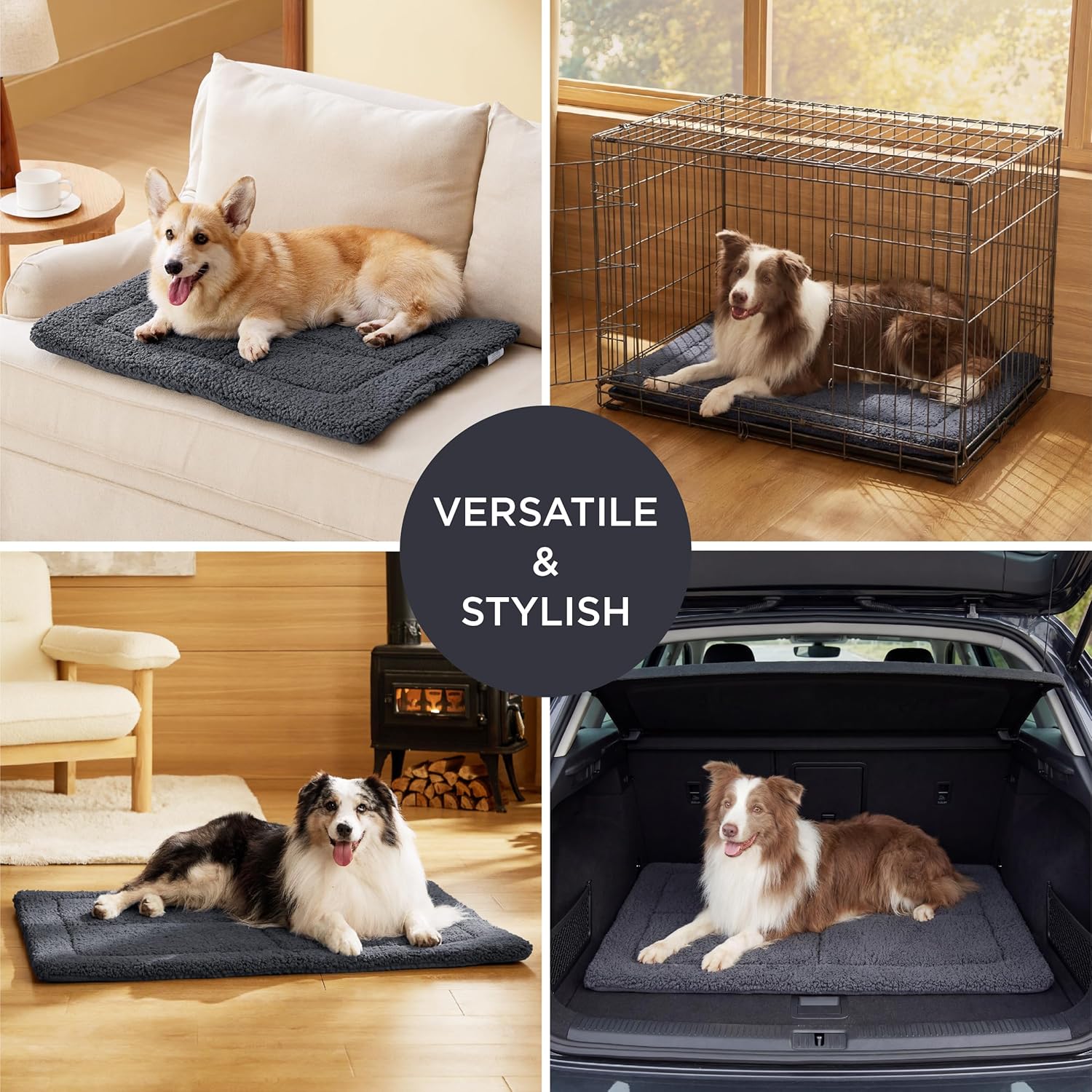 Thumbnail 5 de Bedsure Large Dog Bed Mat 89x56cm