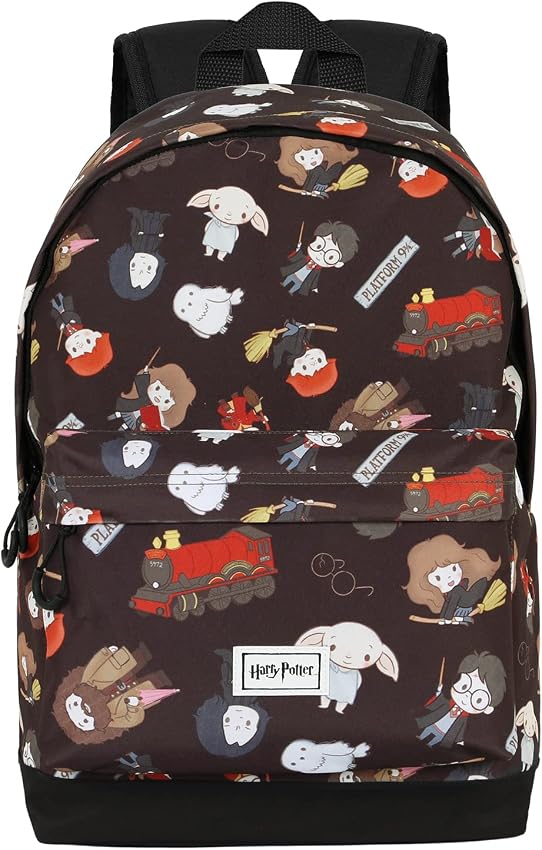 Detalle 2 de Harry Potter Mochila HS Fan 2.0 Negra 30x41cm, 22L 🧙