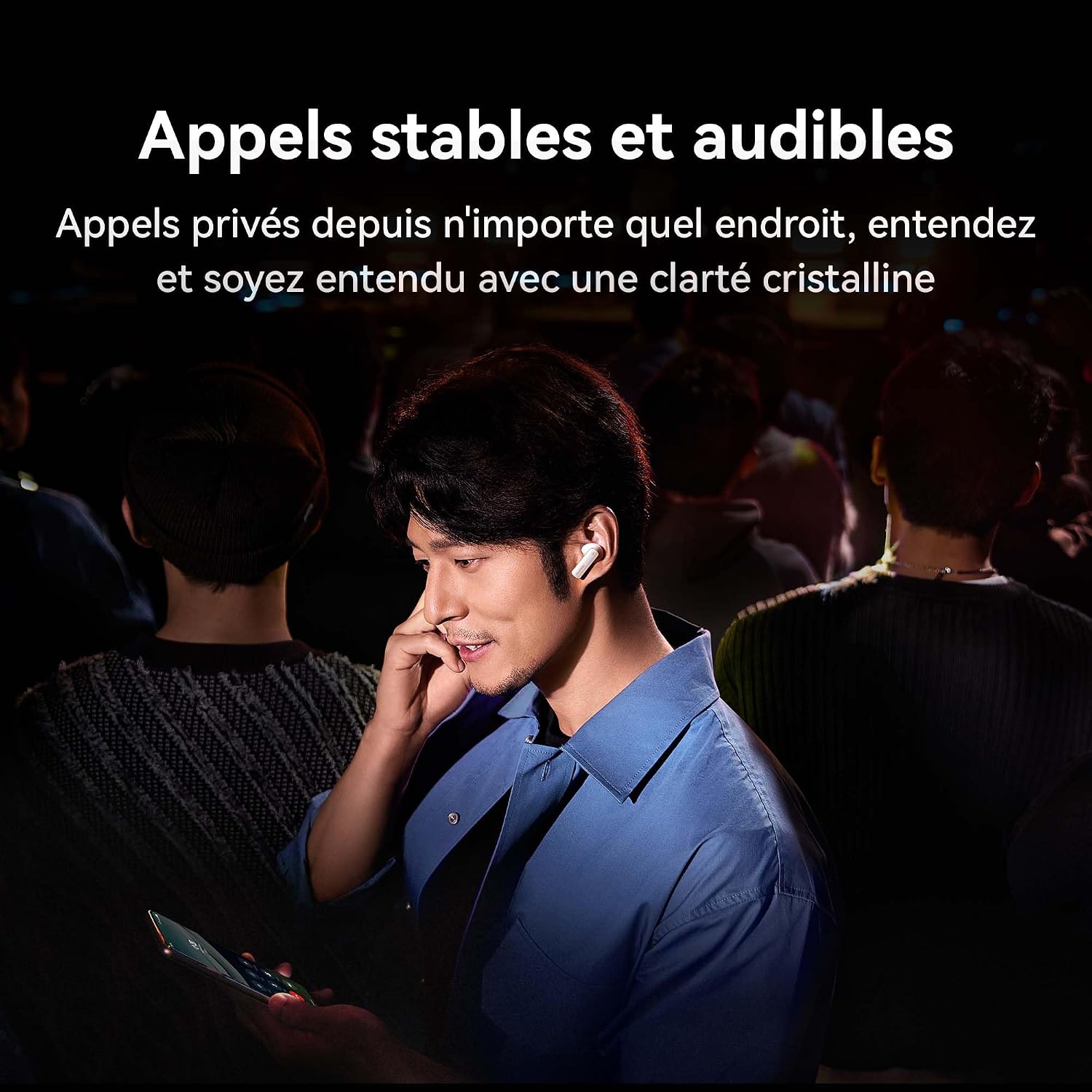 Detalle 2 de HUAWEI FreeBuds Pro 4 écouteurs — réduction active intelligente