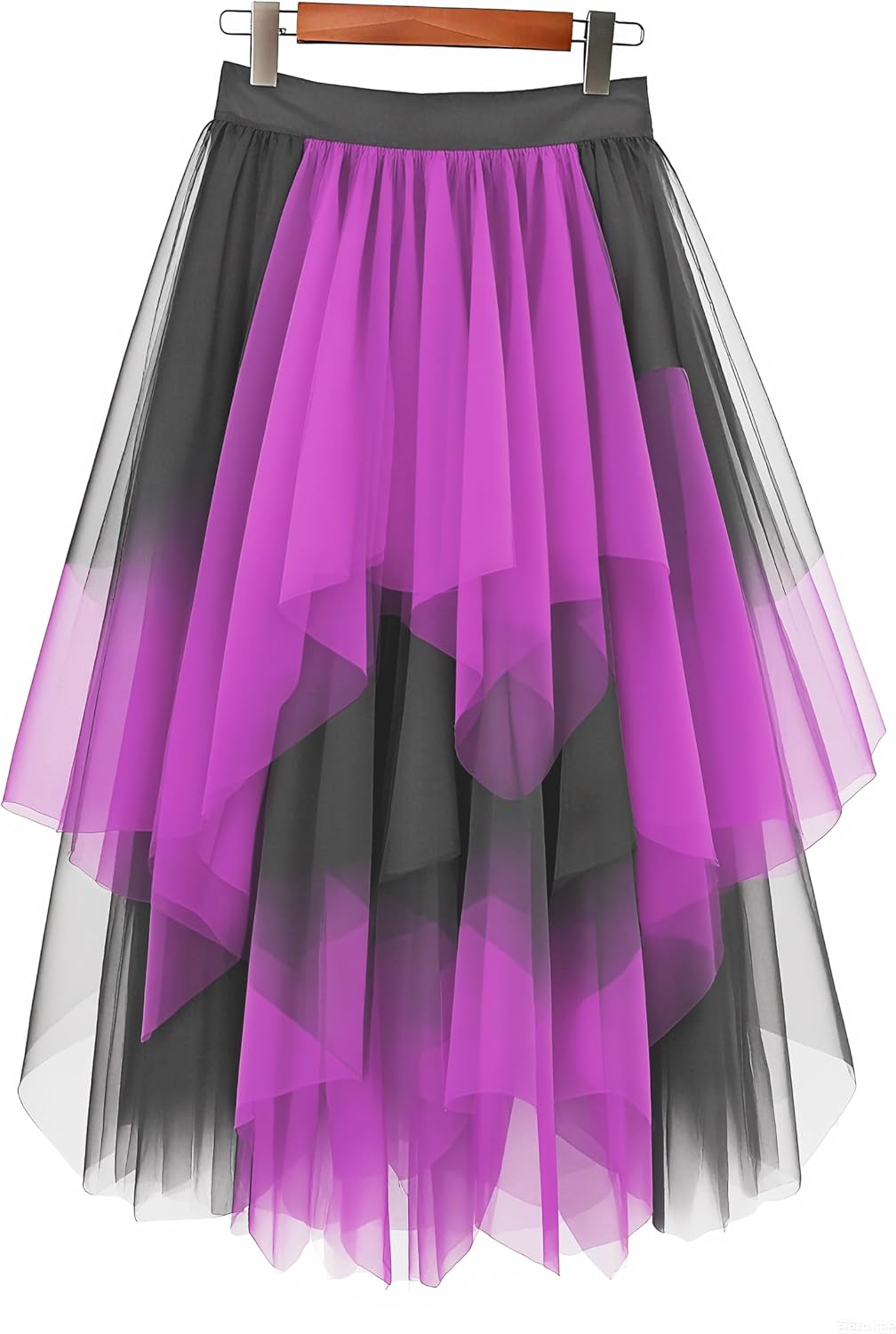 Thumbnail 4 de LBKKC Tulle Skirt, Asymmetrical Midi
