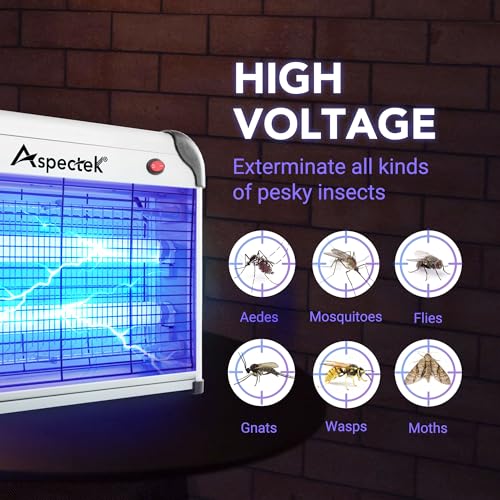 Detalle de ASPECTEK Lámpara Eléctrica Antimosquitos 20W