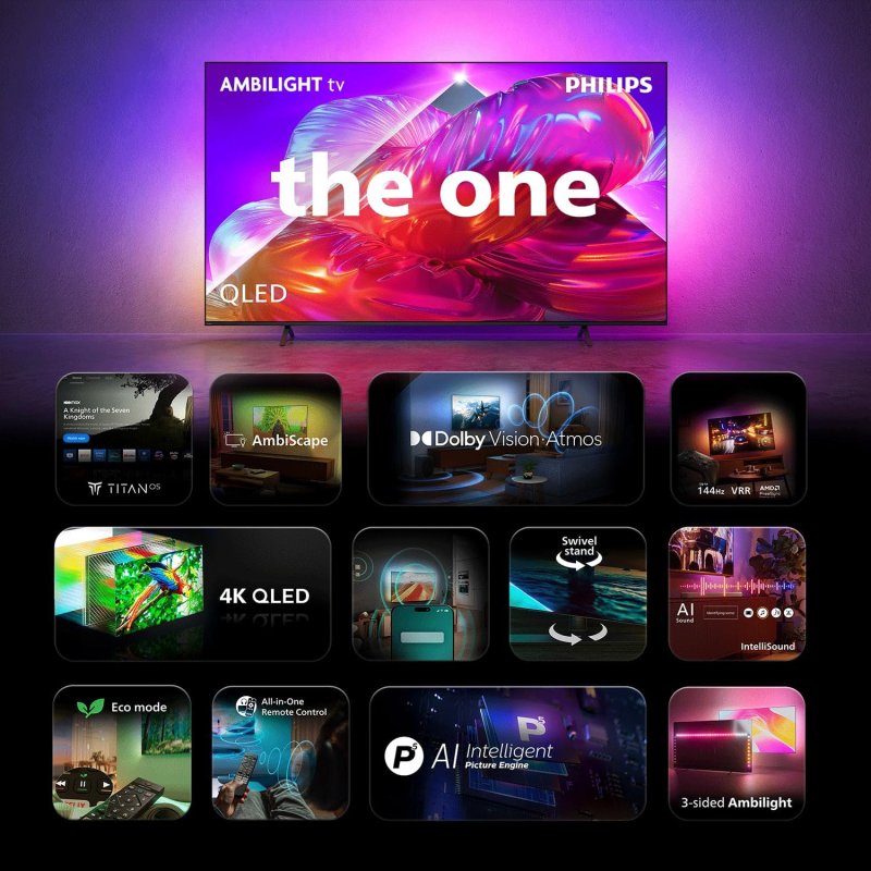 Thumbnail 1 de Philips televisor QLED 75PQS9011/12