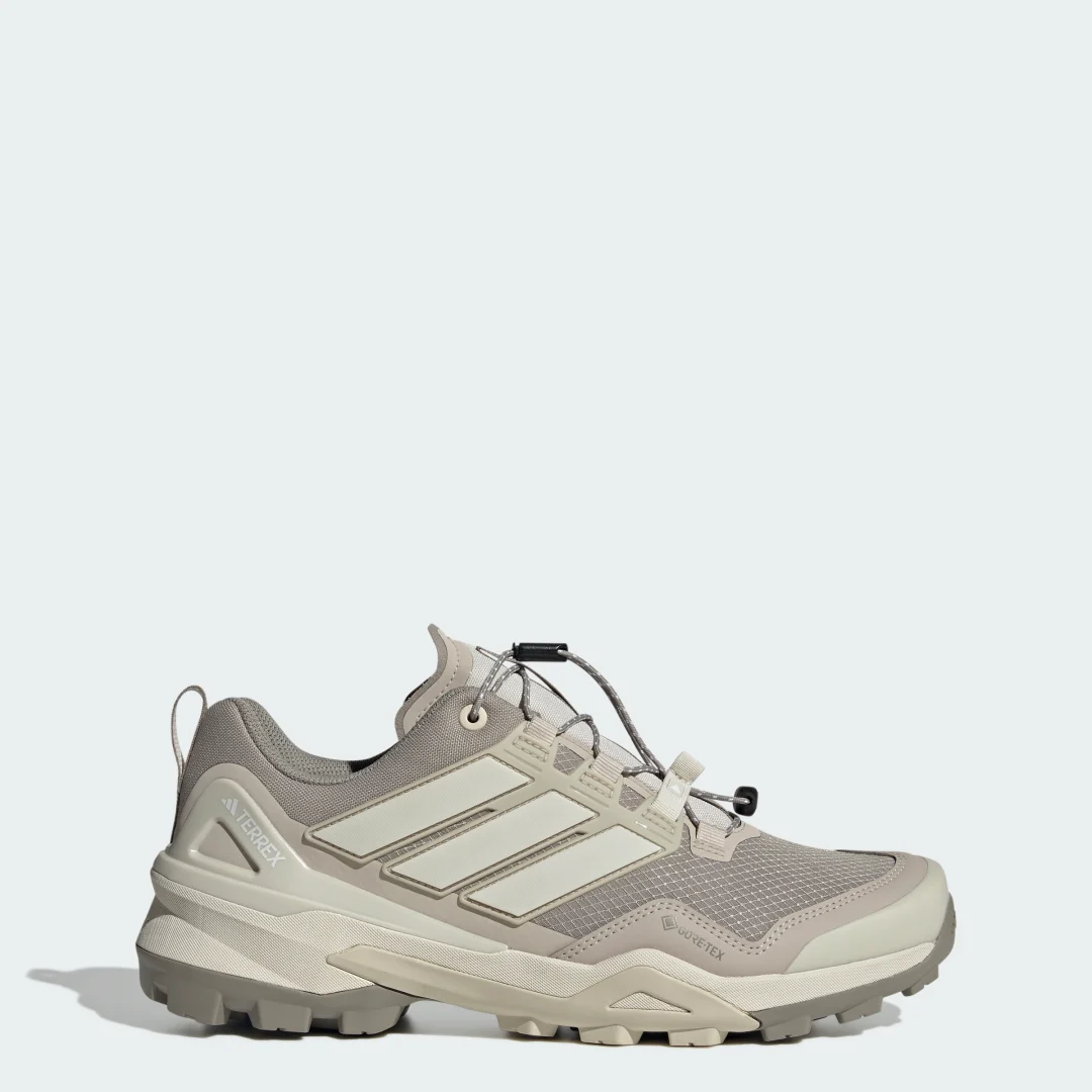 Detalle de Adidas Terrex Skychaser GORE-TEX Hiking: zapatilla de trekking impermeable en Beige