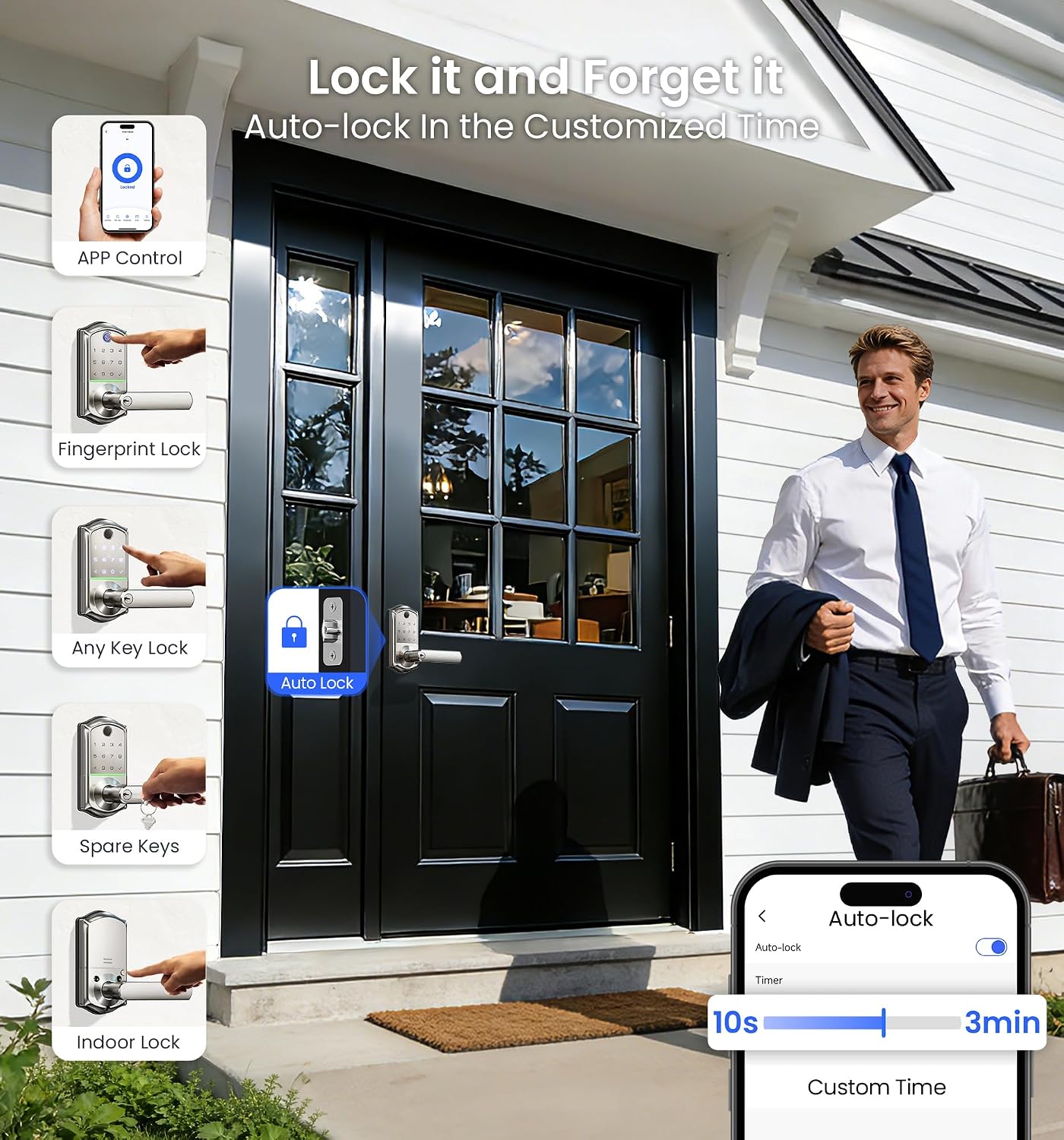 Thumbnail 6 de Veise Smart Lever Lock VE019