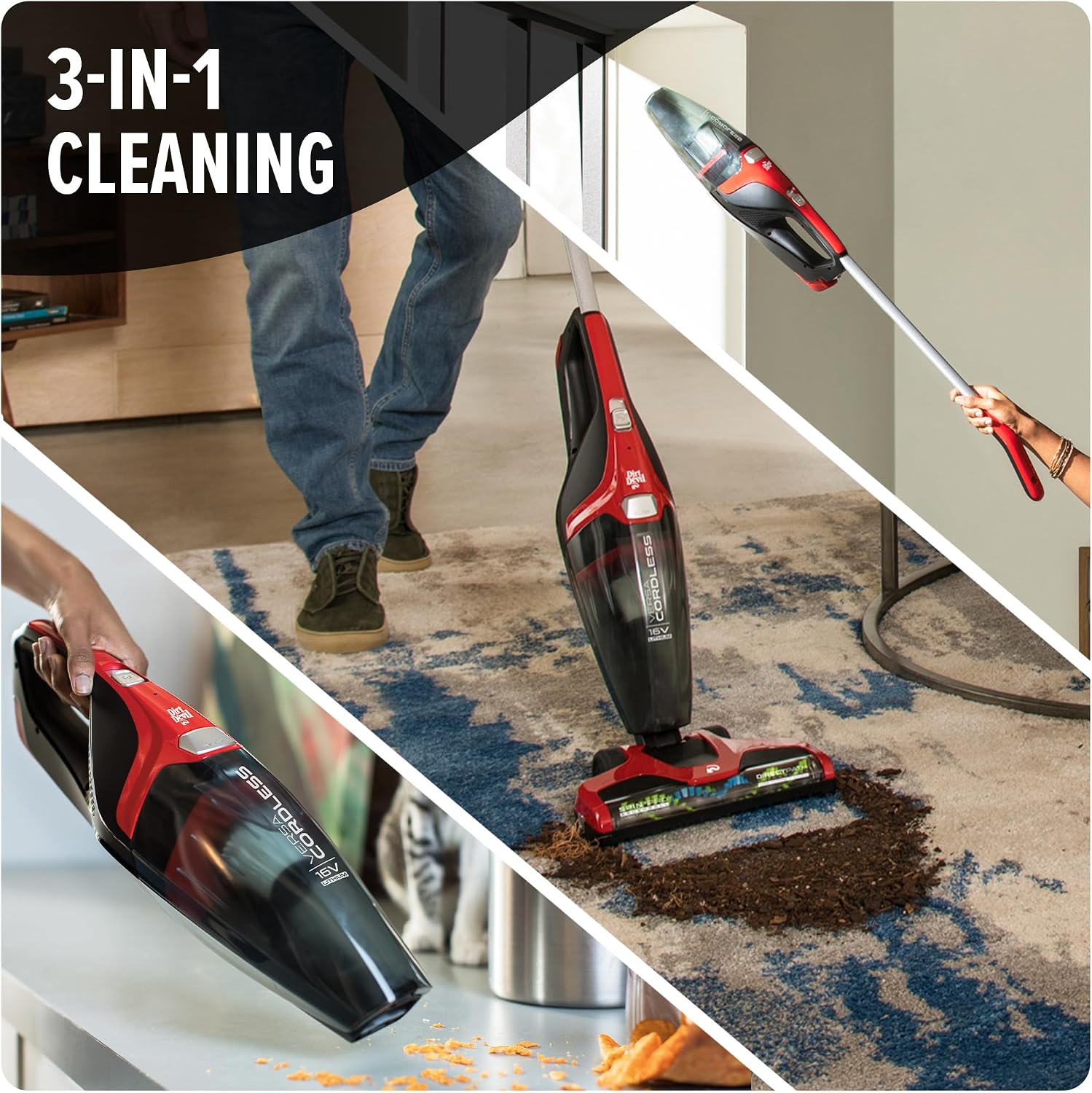 Thumbnail 4 de Dirt Devil cordless stick vacuum 16V