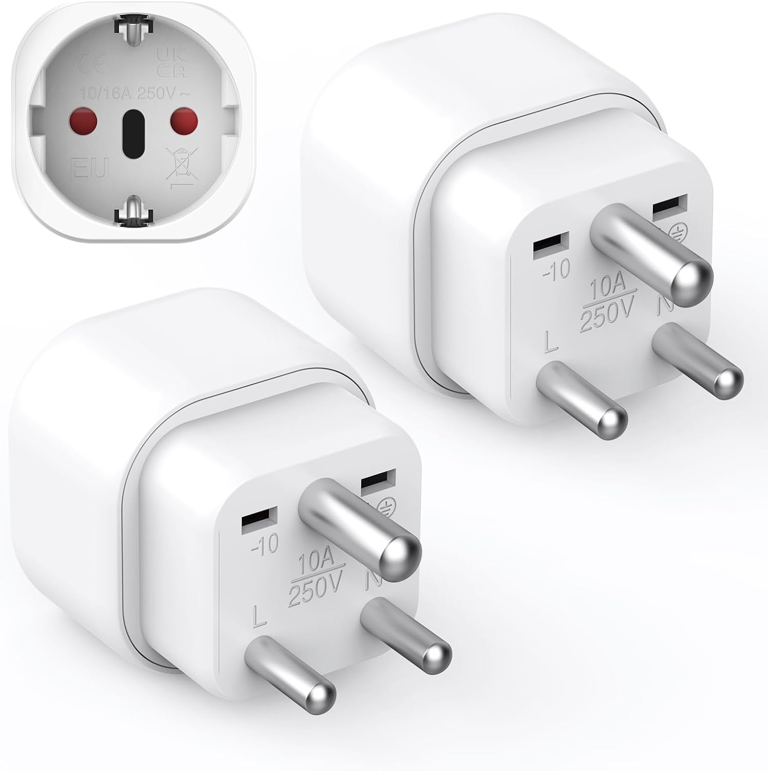 Thumbnail 6 de Reiseadapter Australien 5-in-1 (Typ I) mit 2× USB-C, 2× USB-A und AC für EU-Stecker