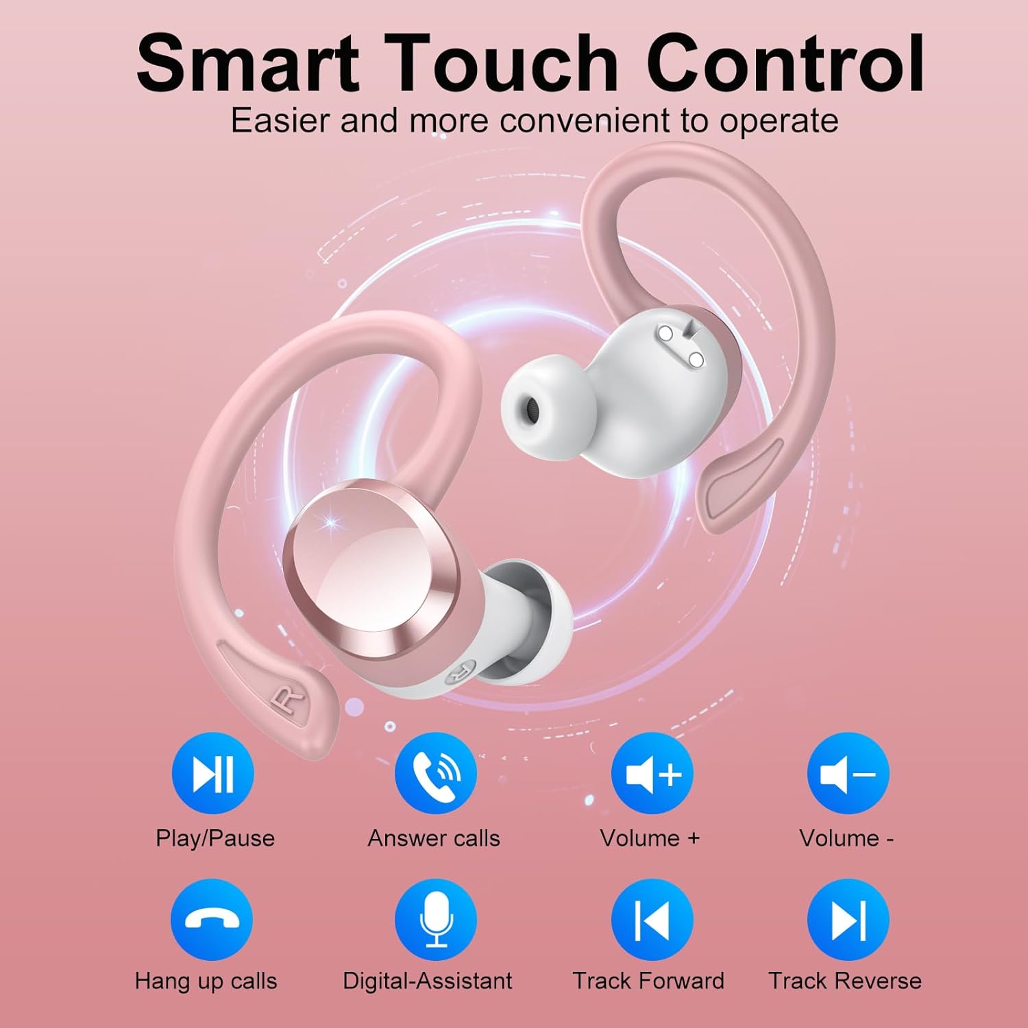 Thumbnail 6 de sprtoybat Q38 68 Stunden Bluetooth Kopfhörer
