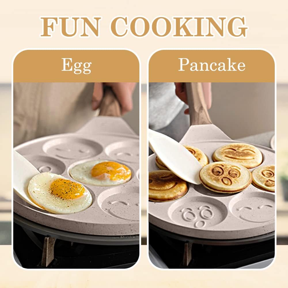 Thumbnail 1 de Bobikuke Smiley Face Pancake Pan 26cm