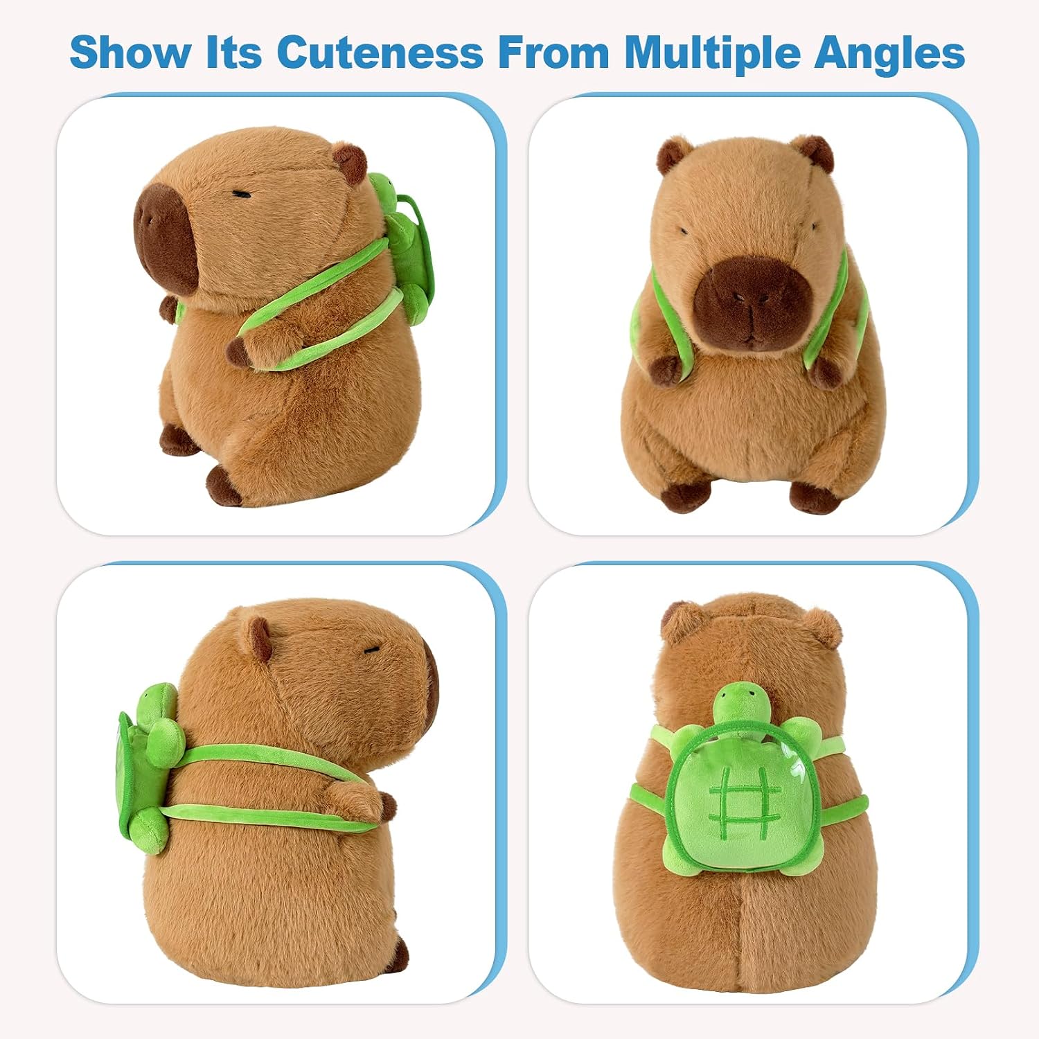 Thumbnail 4 de Shownicer Capybara Kuscheltier 35 cm