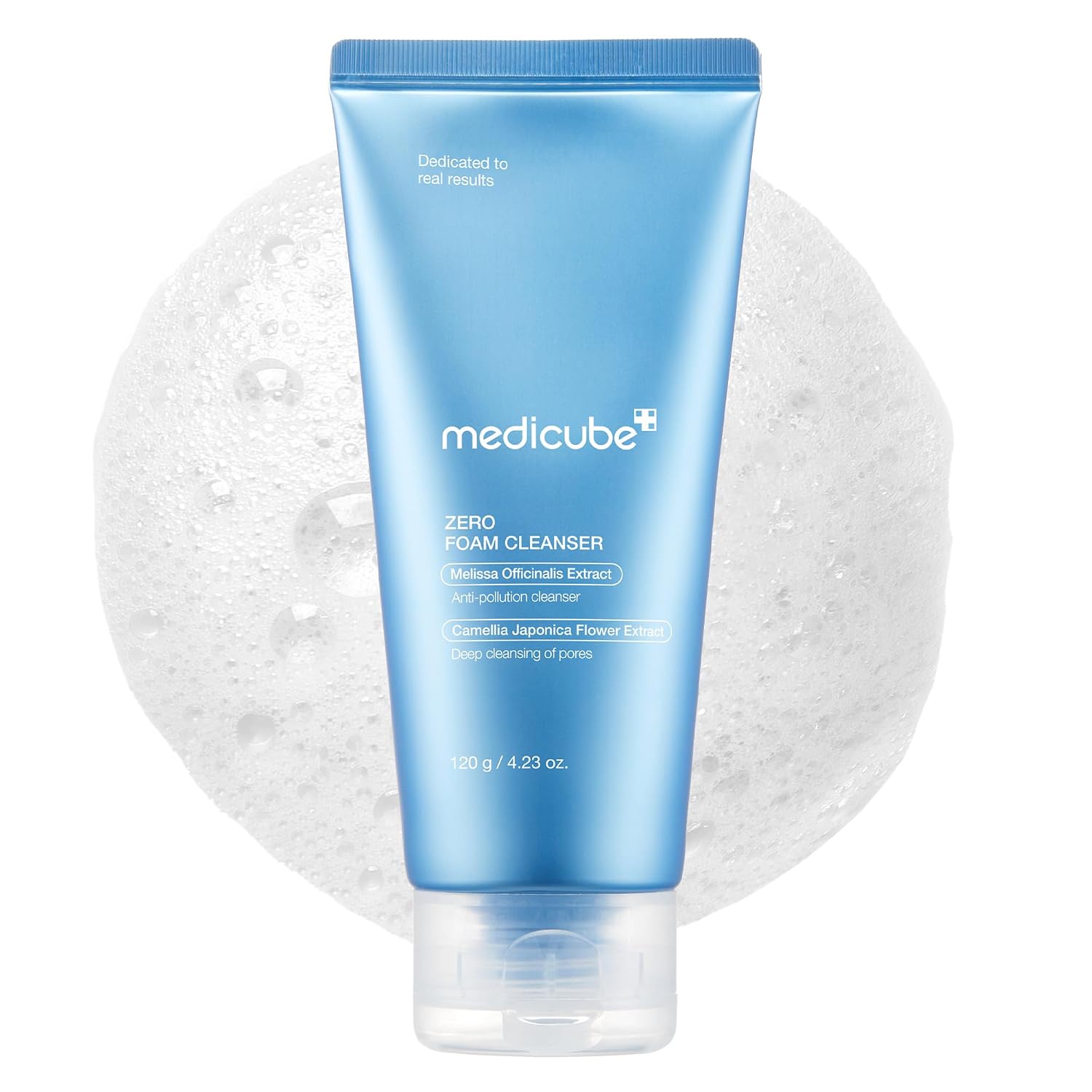 Detalle de medicube Zero Foam Cleanser 120 g – milde Reinigung in Schaumform