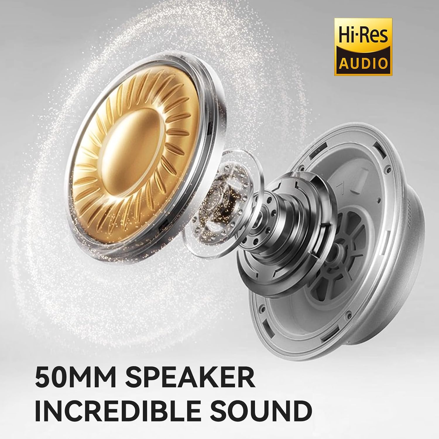 Detalle de OneOdio Pro 50 Wired Studio Headphones with 50 mm Drivers