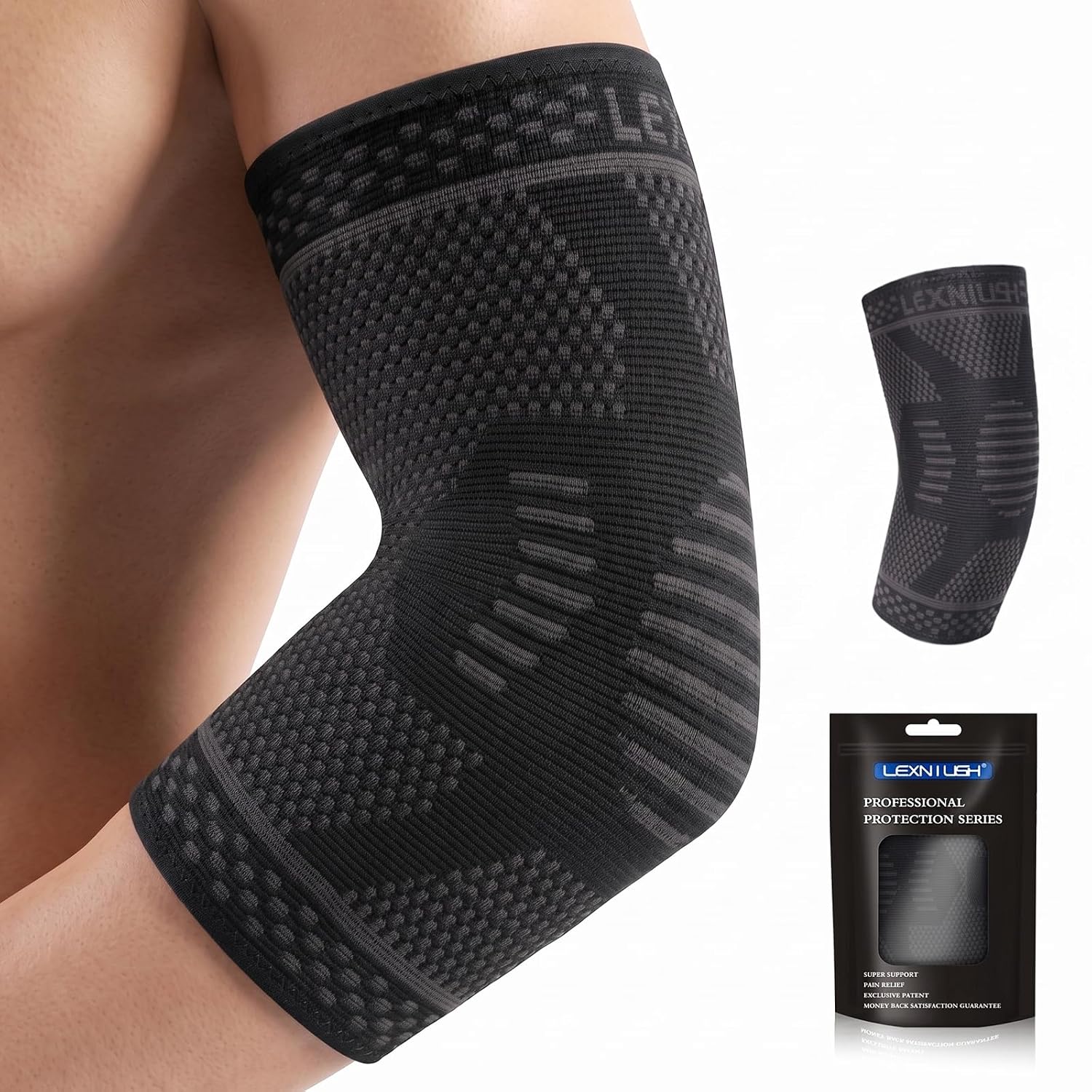 Lexniush tutore epicondilite compressione 3D M