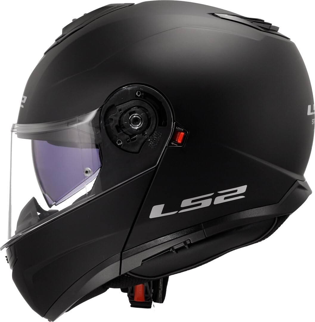 Thumbnail 2 de LS2 STROBE II Modulare Matt Black XXXL: Sicurezza, Comfort e Versatilità