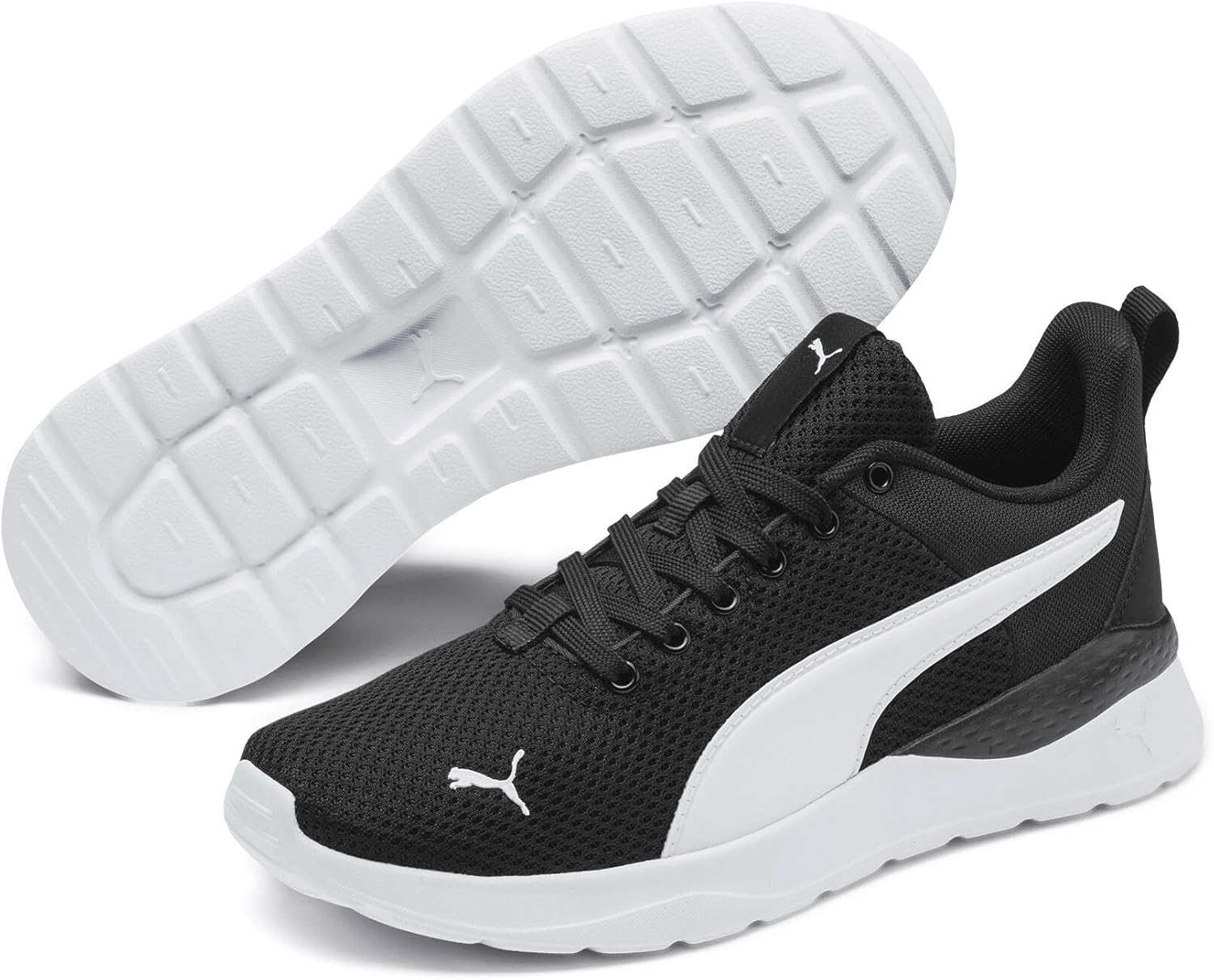 Thumbnail 1 de PUMA Anzarun Lite Jr Sneakers Negras y Blancas