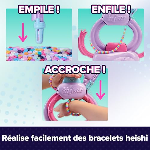 Detalle 2 de Cool MAKER - Atelier À Bracelets Heishi: création facile de 15 bracelets avec 1 220 perles