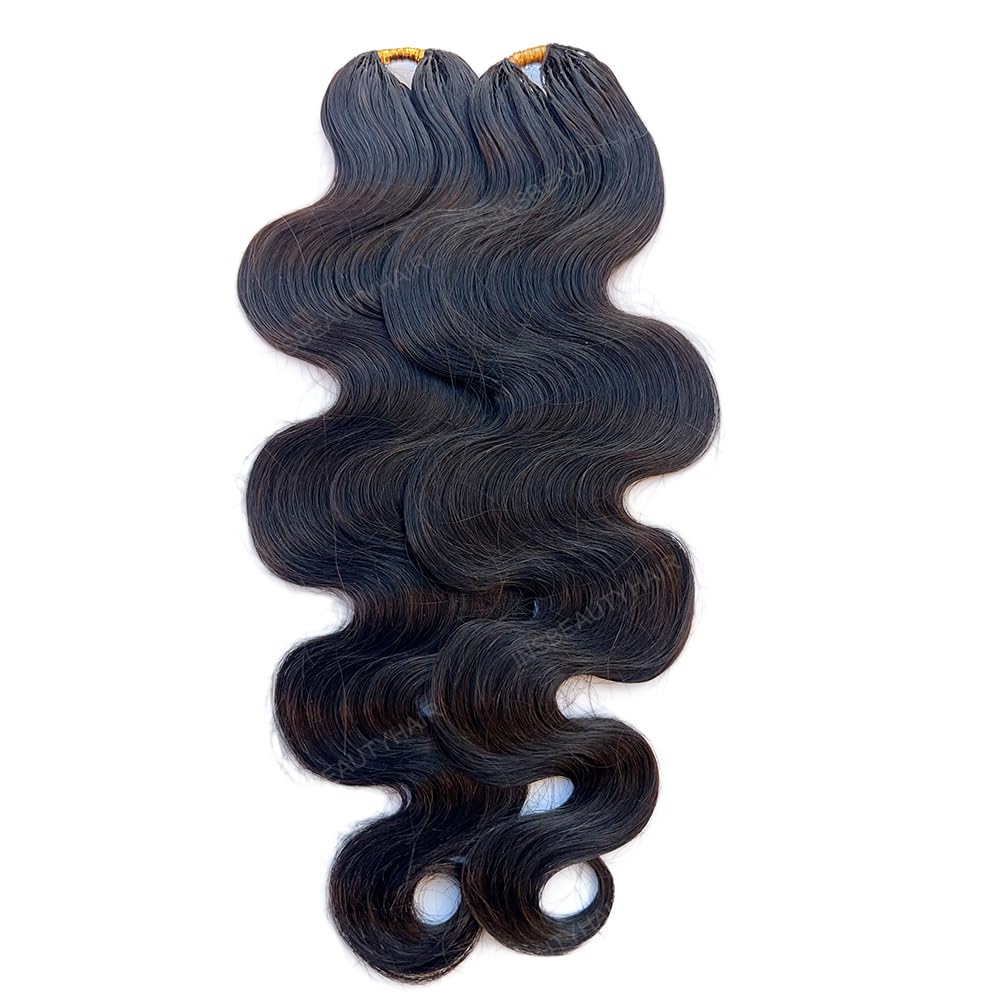 Detalle de Human Hair Crochet Extensions, 22-Inch
