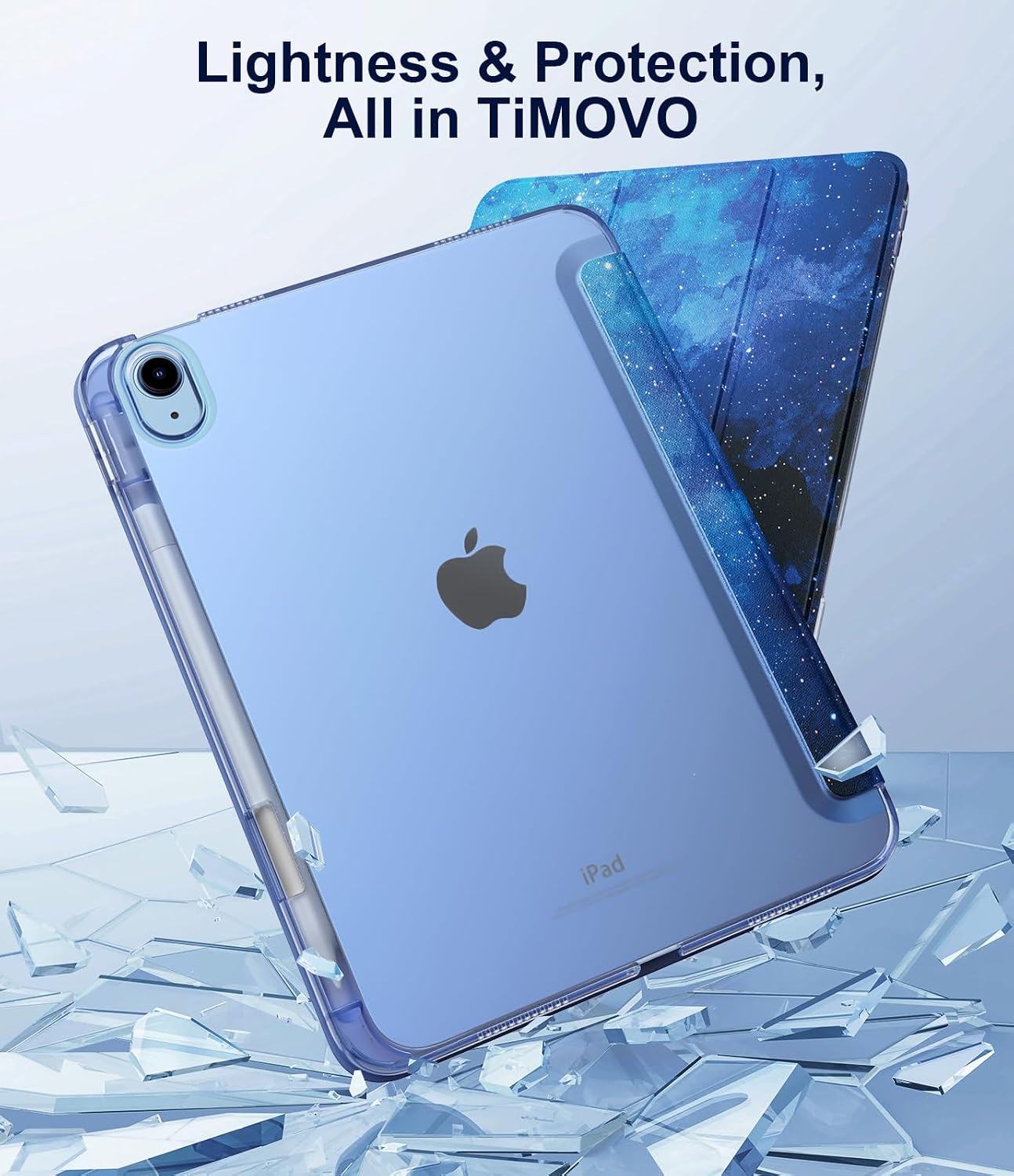 Thumbnail 6 de TiMOVO Case for iPad A16 11th Gen 11-inch — Blue starry sky