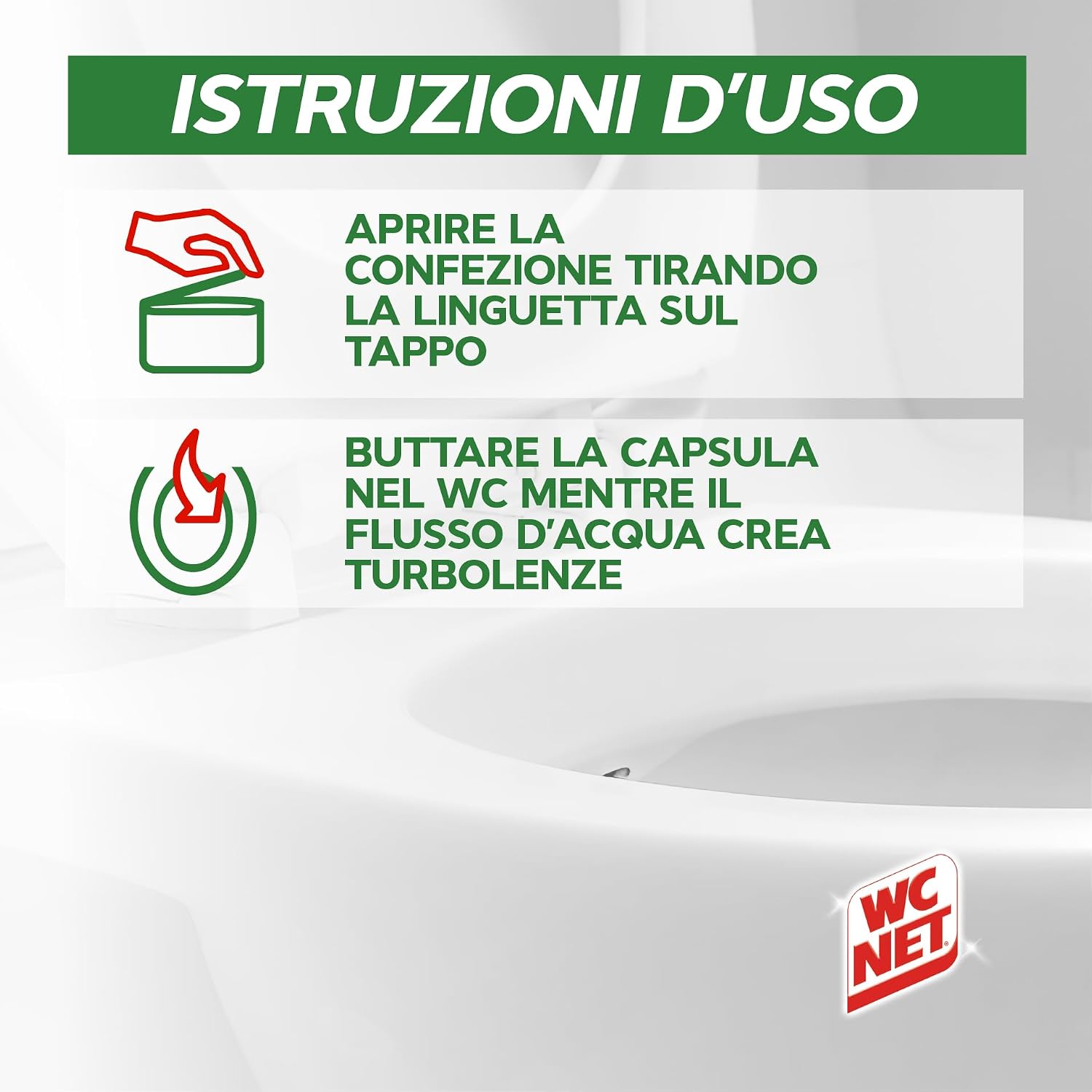 Thumbnail 5 de Wc Net Professional - Fosse Biologiche Capsule Idrosolubili (20 Capsule) per un Funzionamento Senza Ingorghi