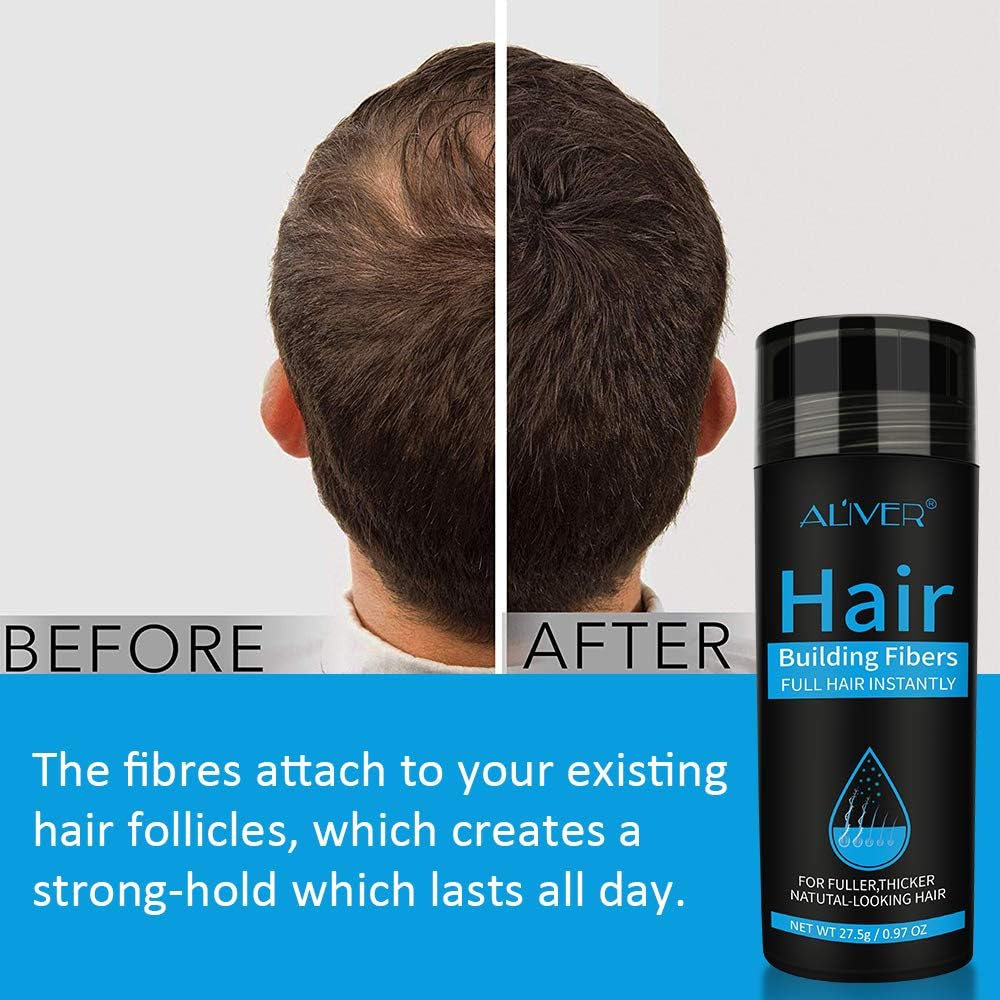 Thumbnail 6 de Hair Building Fibers Corrector Spray Negro