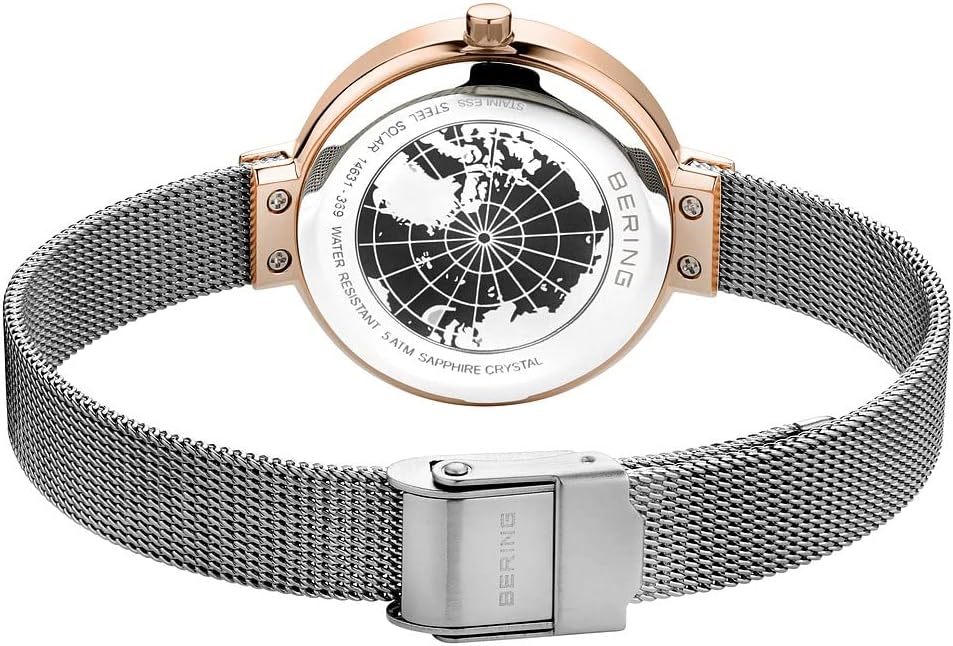 Thumbnail 5 de BERING Damen Solar Uhr 31 mm – elegantes Solarbetrieb-Modell mit Roségold-Gehäuse