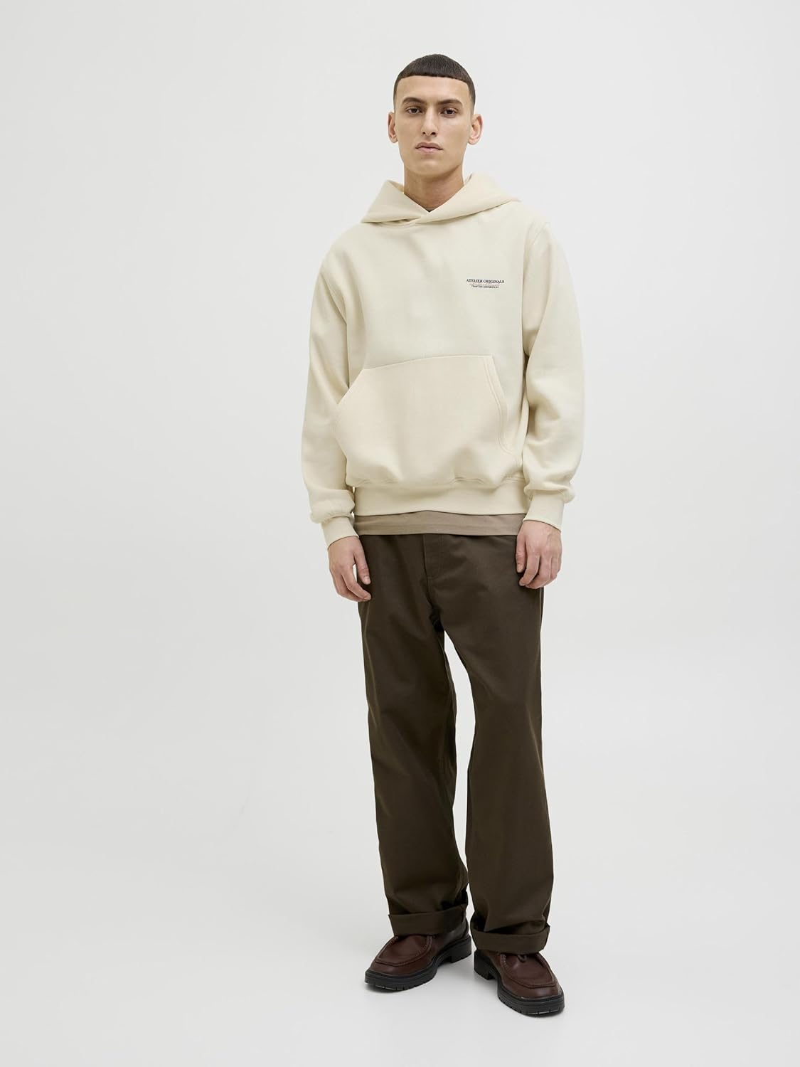 Thumbnail 2 de Jack & Jones Originals Herren Kapuzenpullover mit Rückenprint – Locker geschnitten