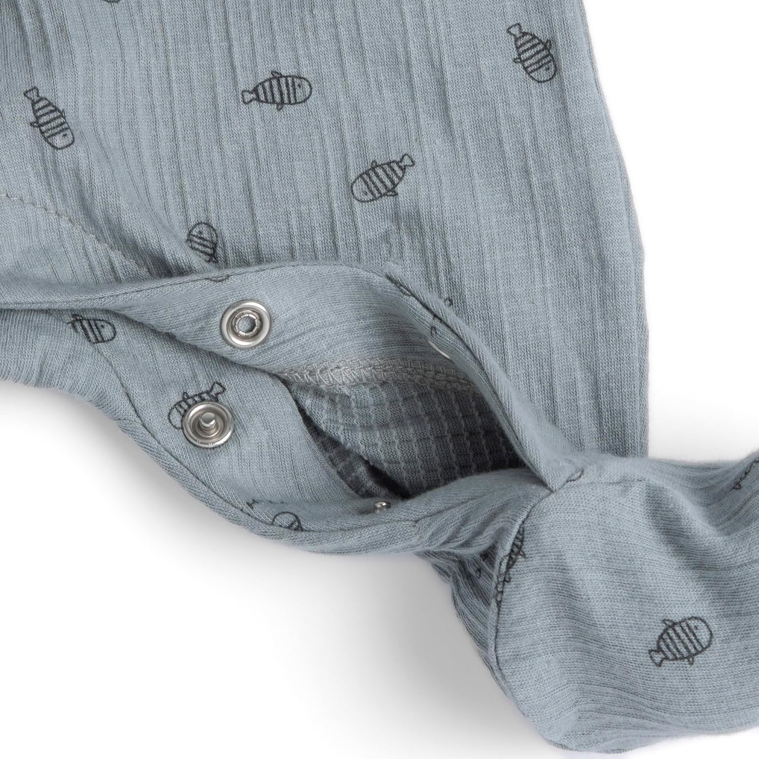 Detalle 2 de Chicco Grenouillères Bébé garçon en coton doux, ouverture frontale pratique – lot de 1