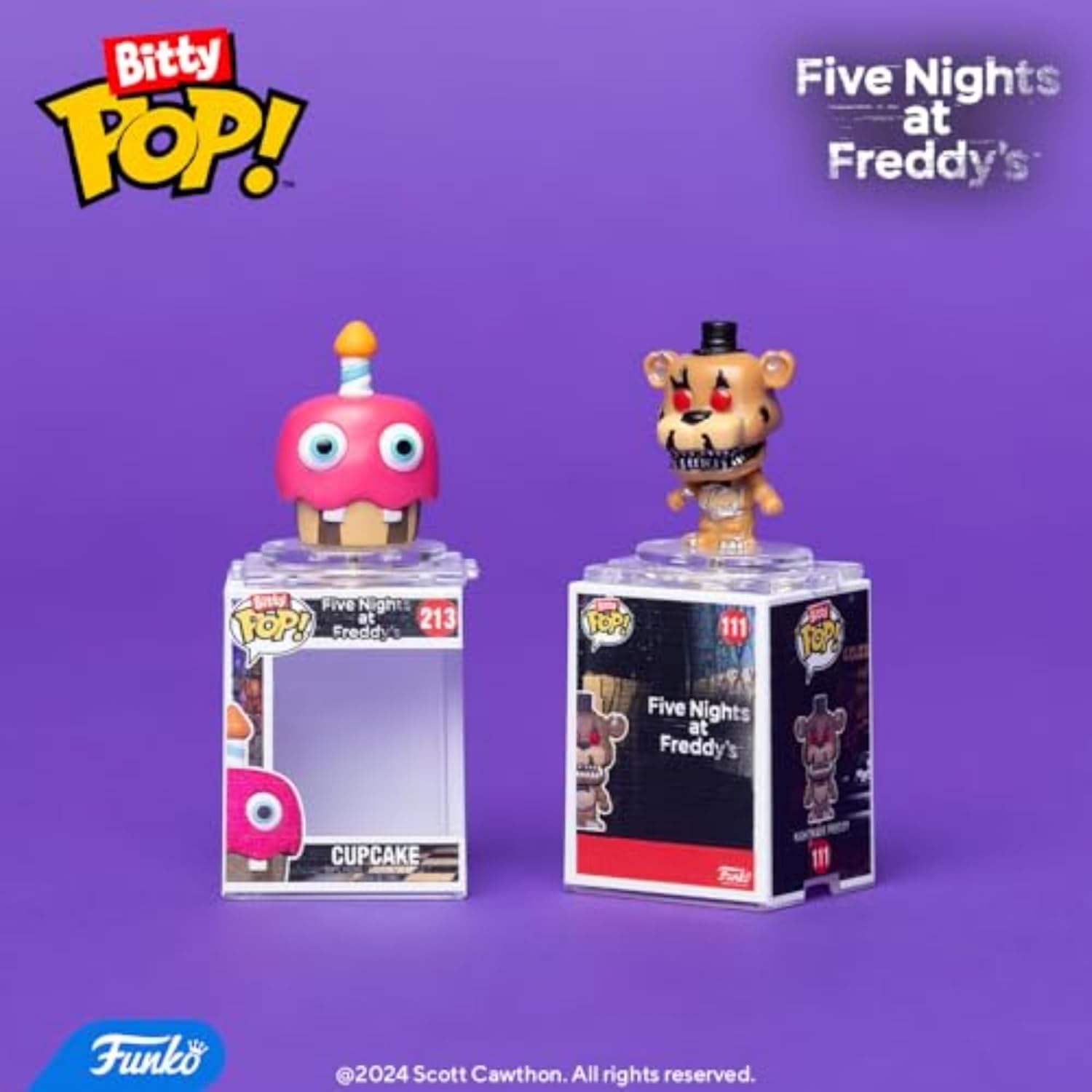 Thumbnail 6 de Funko Bitty POP! FNAF Mini Figure with Display Shelf 📦