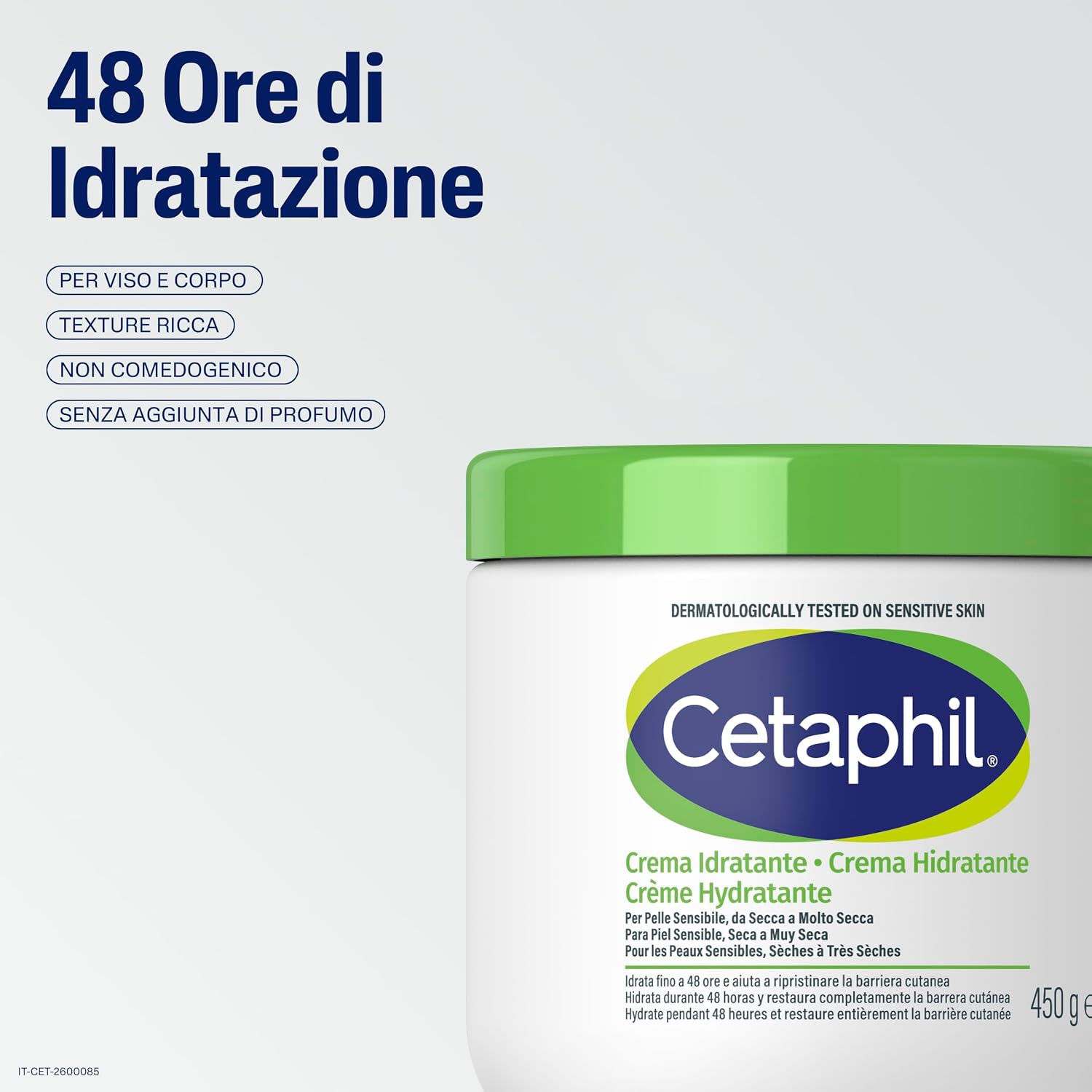 Detalle 1 de Cetaphil Crema idratante 450 g