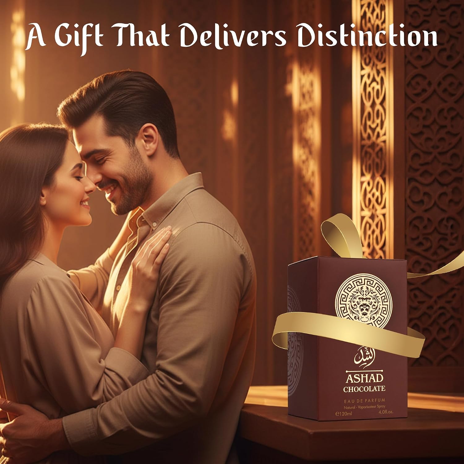 Thumbnail 6 de SAADAH Ashad Chocolate Eau de Parfum for Men, 120 mL, Cacao & Bourbon Vanilla