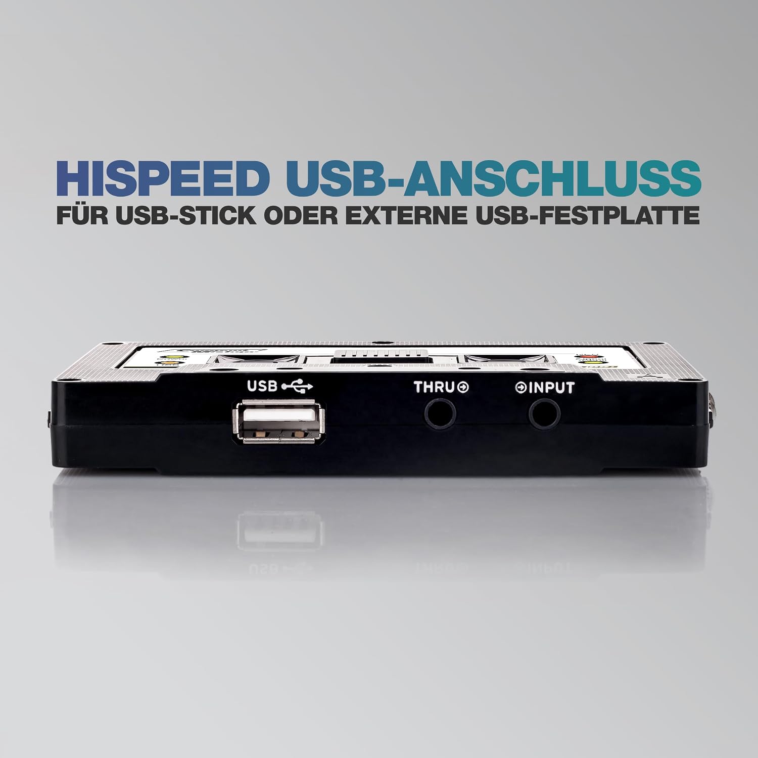 Thumbnail 3 de Reloop AMS-TAPE retro USB-recorder voor mixsets en vinyl, MP3-opname