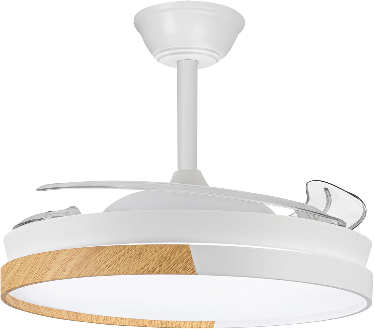 Thumbnail 2 de wonderlamp - Ventilador LED Arpino Blanco con Aspas Plegables 🌬