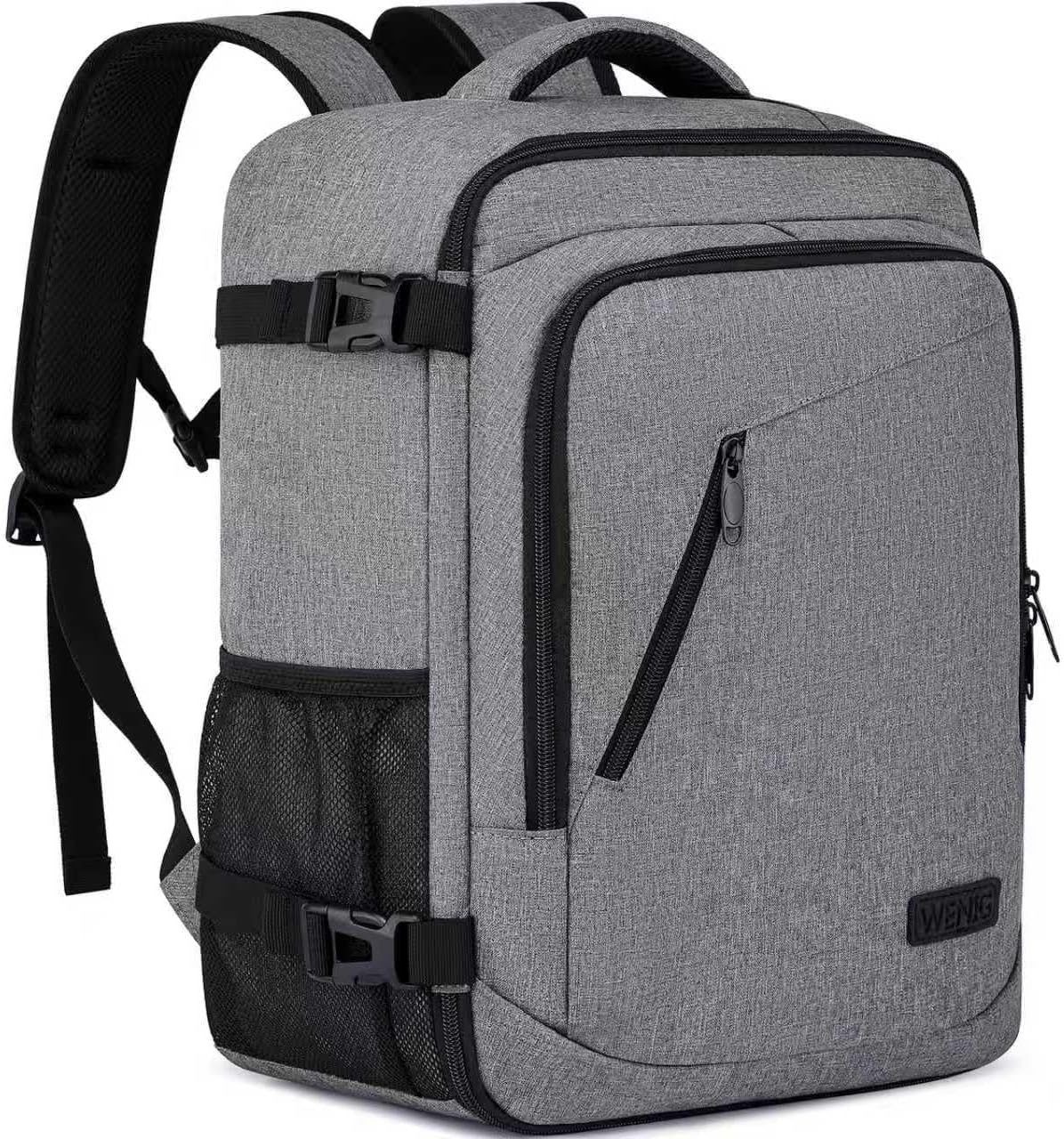 Detalle de Sac à dos cabine WENIG 40 x 30 x 20 cm avec USB et compartiment ordinateur 14 pouces