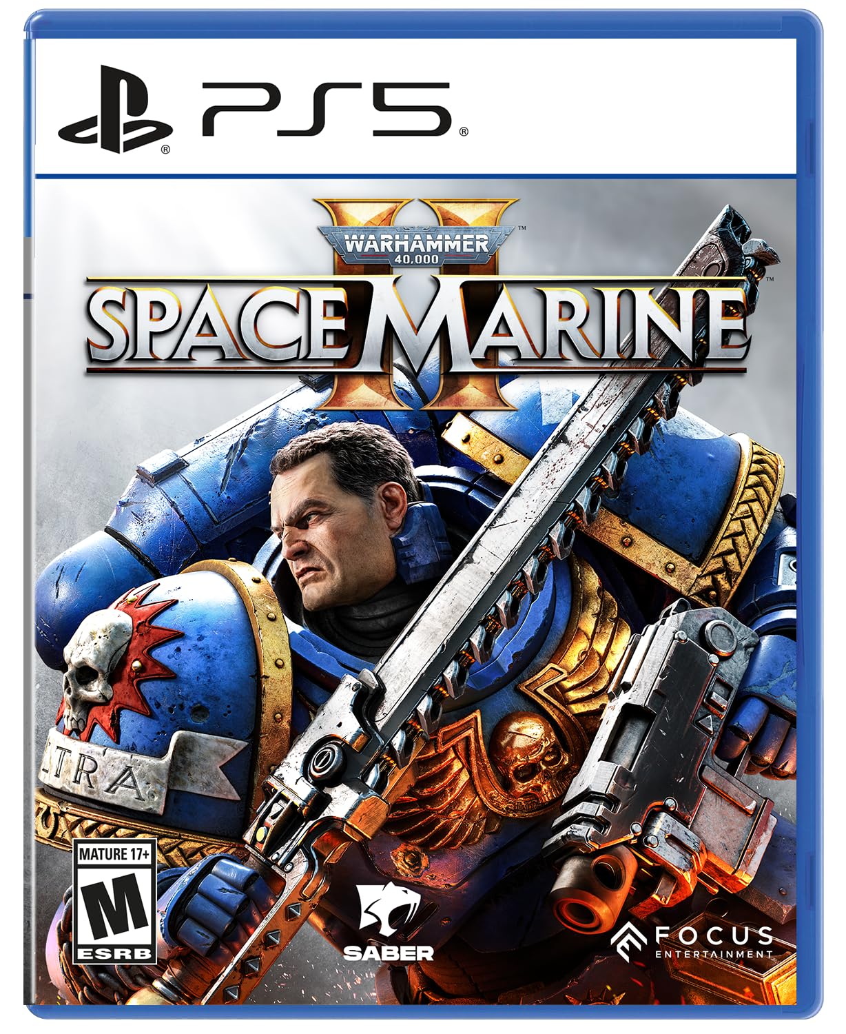 Detalle de Warhammer 40,000: Space Marine 2 (PlayStation 5) — Solo or 3-Player Co-op Third-Person Action
