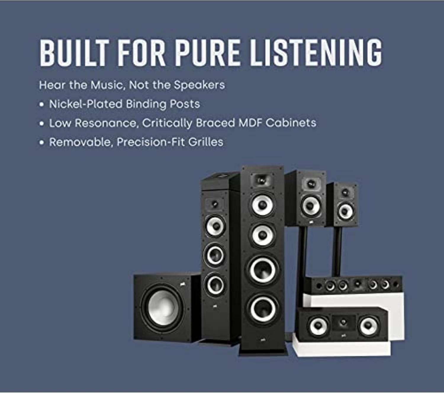 Detalle 2 de Polk Audio Powered Subwoofer, 12-Inch