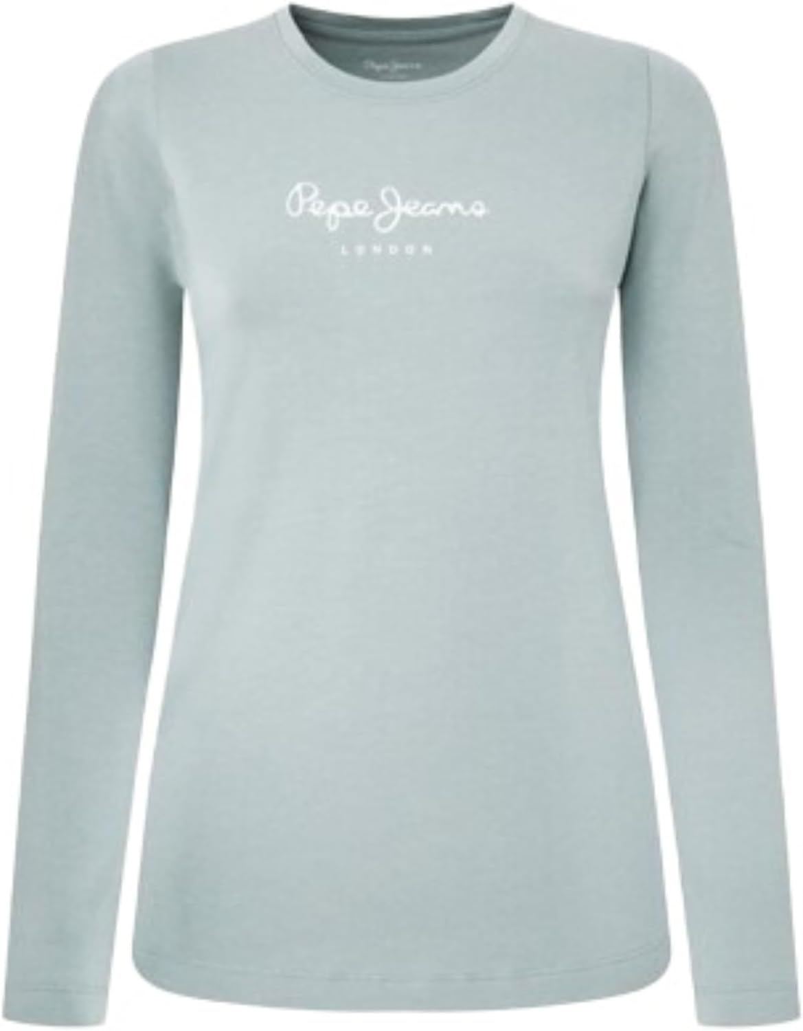 Detalle 2 de Pepe Jeans New Virginia Maglietta da Donna Slim Fit Maniche Lunghe