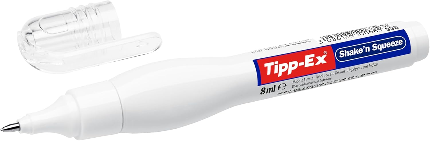 Thumbnail 1 de BIC Tipp-Ex Shake'n Squeeze Corrector Líquido 8 ml