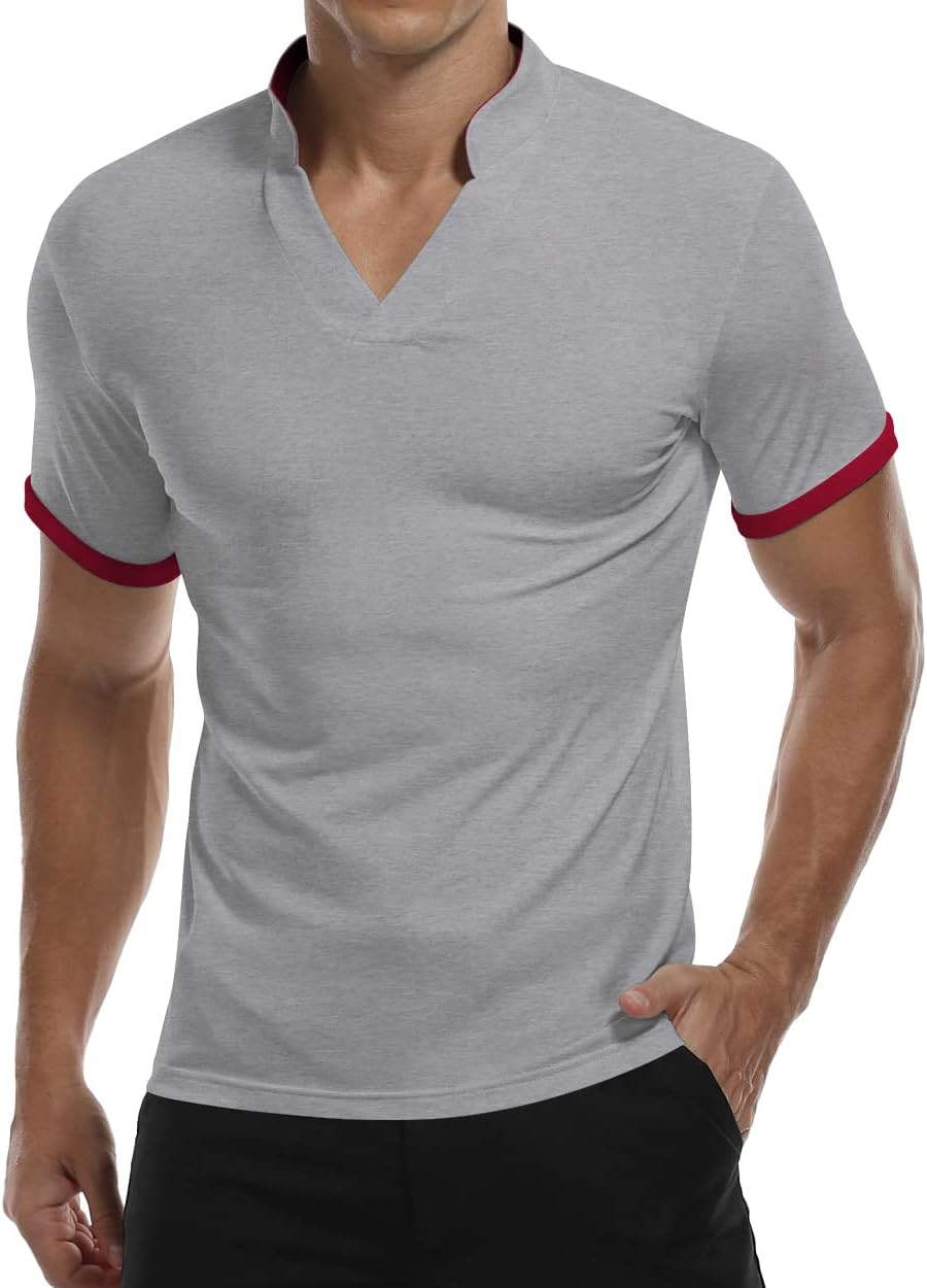 Thumbnail 1 de KUYIGO Poloshirt Slim Fit mit Stehkragen