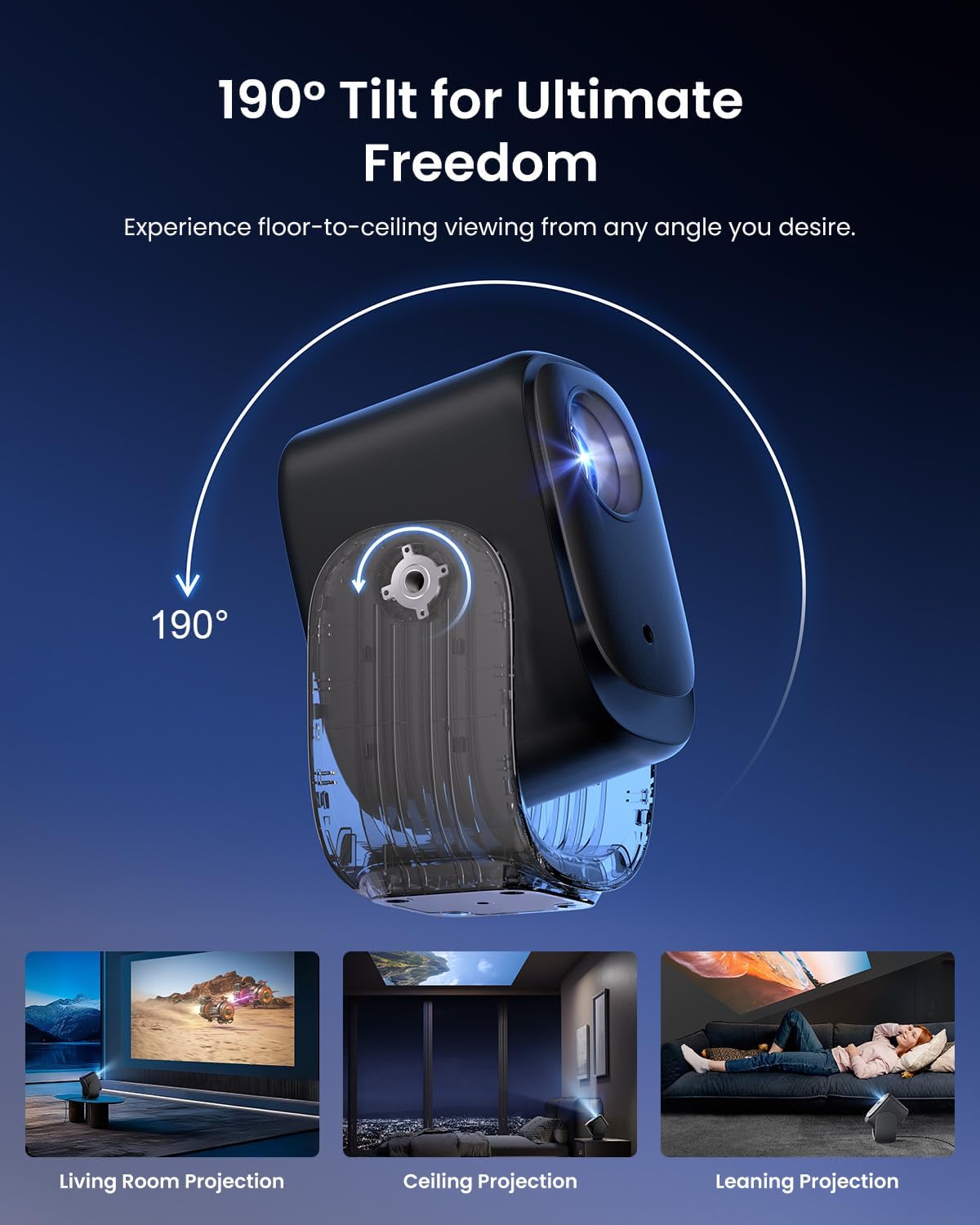Detalle de Dangbei N2 Mini 1080P projector
