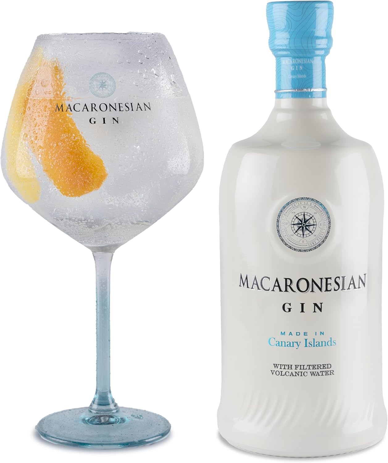Thumbnail 2 de Macaronesian Ginebra Premium Islas Canarias agua volcánica filtrada 700ml 🍸