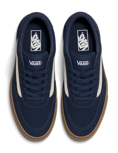 Detalle de Vans Brooklyn: Scarpe da Ginnastica in Tela da Uomo, Gum Deep Indigo 44 EU