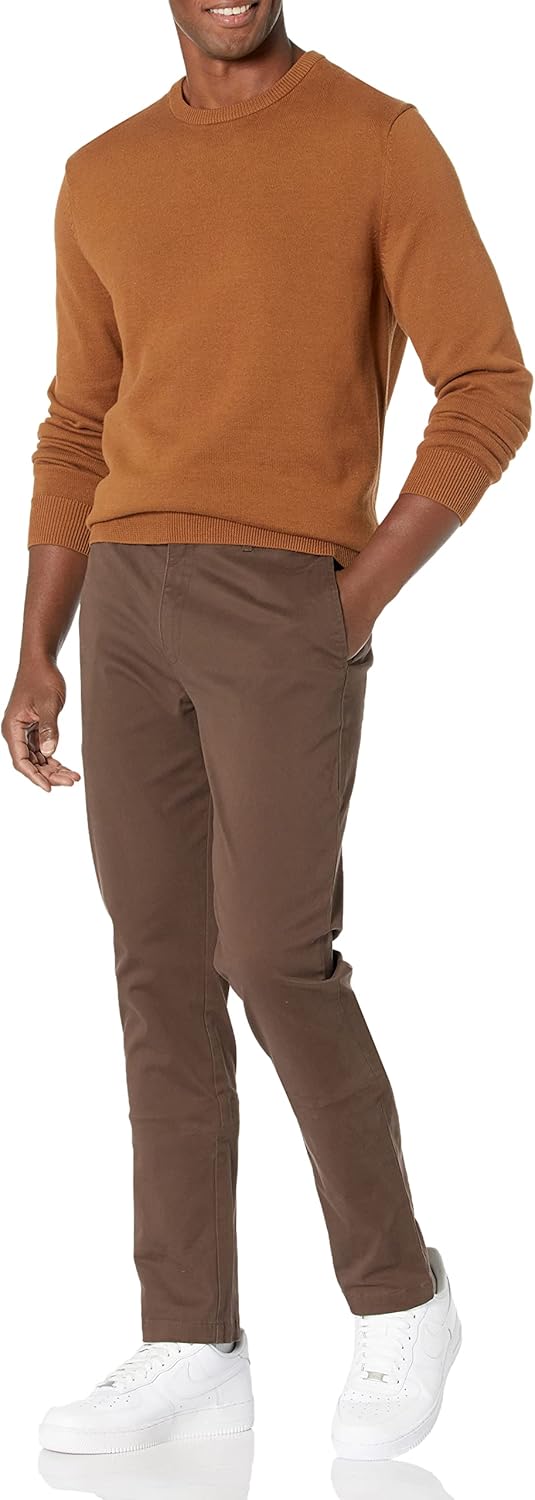Thumbnail 3 de Amazon Essentials Herren Chinohose mit Stretch-Twill in Skinny-Passform (Khaki)