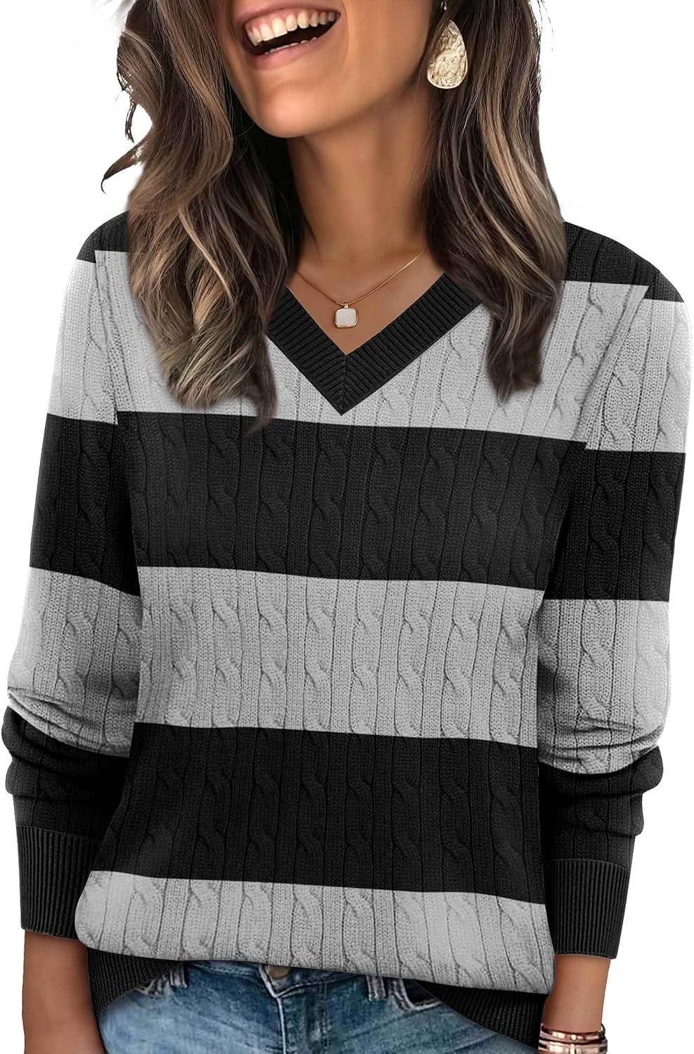 Thumbnail 5 de Sampeel Women's Sweater, V-Neck